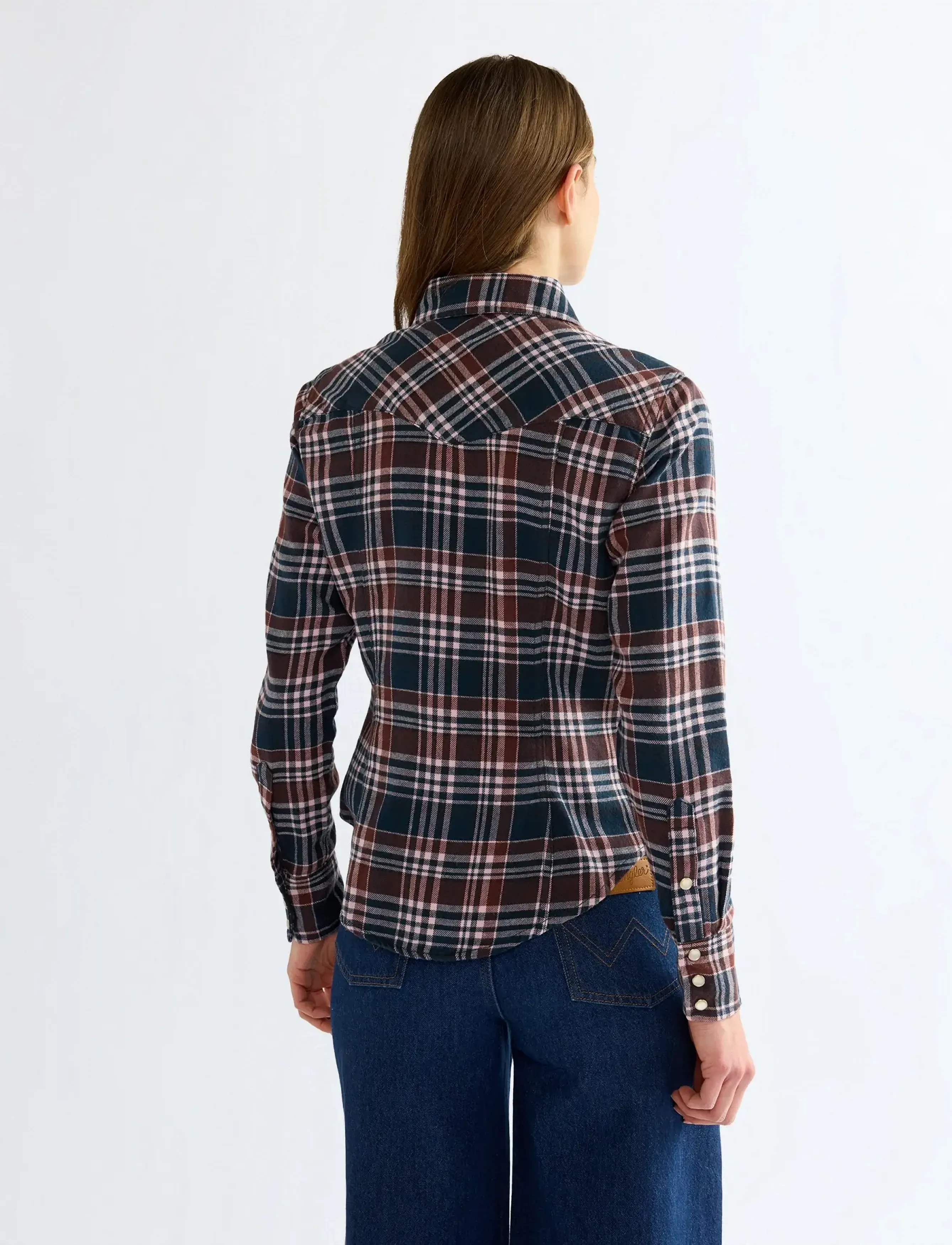 Wrangler - WESTERN SHIRT - pikkade varrukatega särgid - dark sapphire - 4
