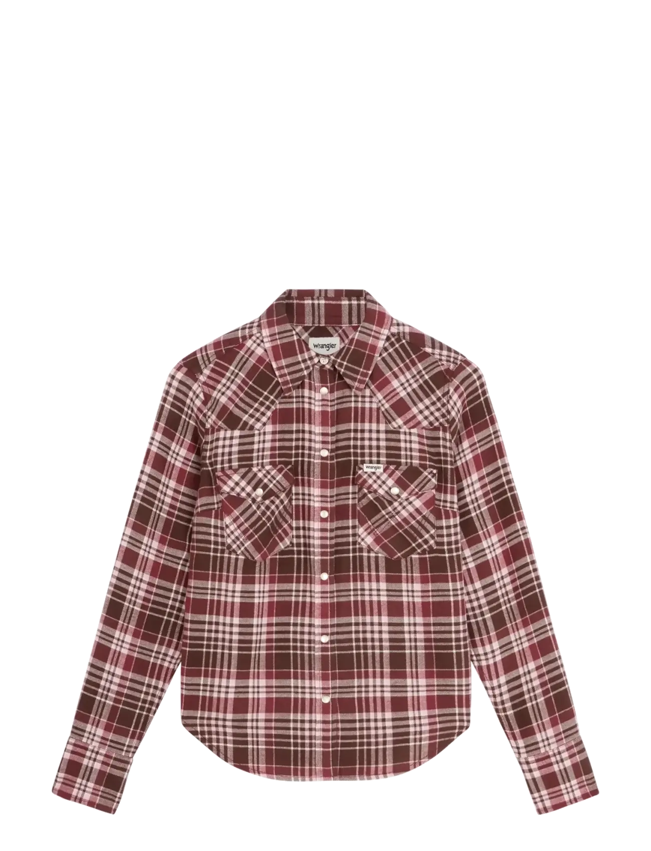 Wrangler WESTERN SHIRT - Wrangler - KEEPSAKE LILAC / burgundy