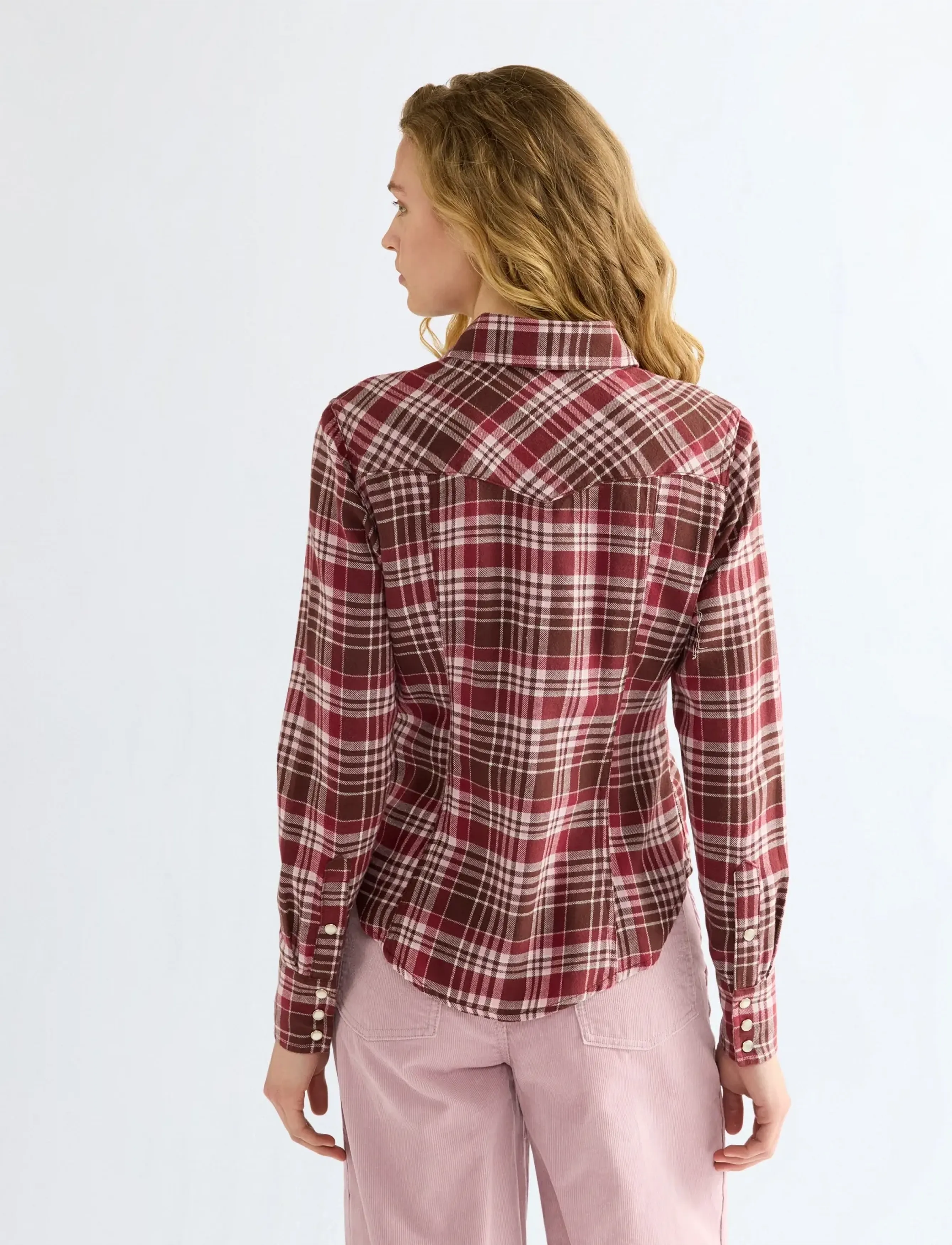 Wrangler - WESTERN SHIRT - pikkade varrukatega särgid - keepsake lilac - 4