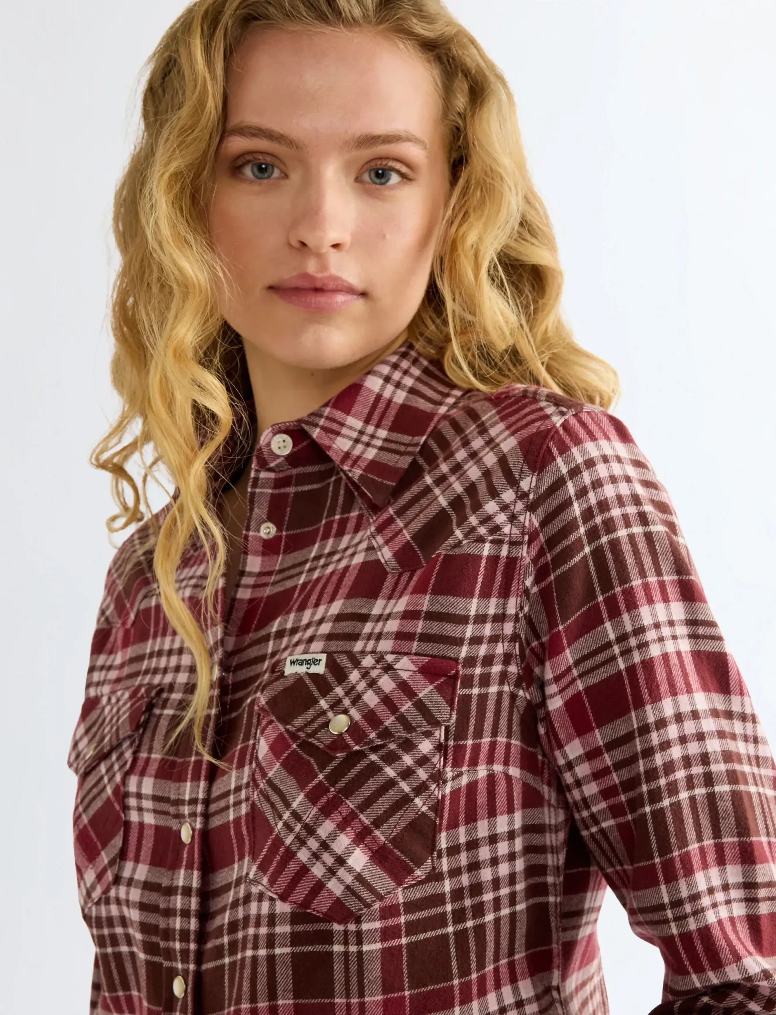 Wrangler - WESTERN SHIRT - pikkade varrukatega särgid - keepsake lilac - 5