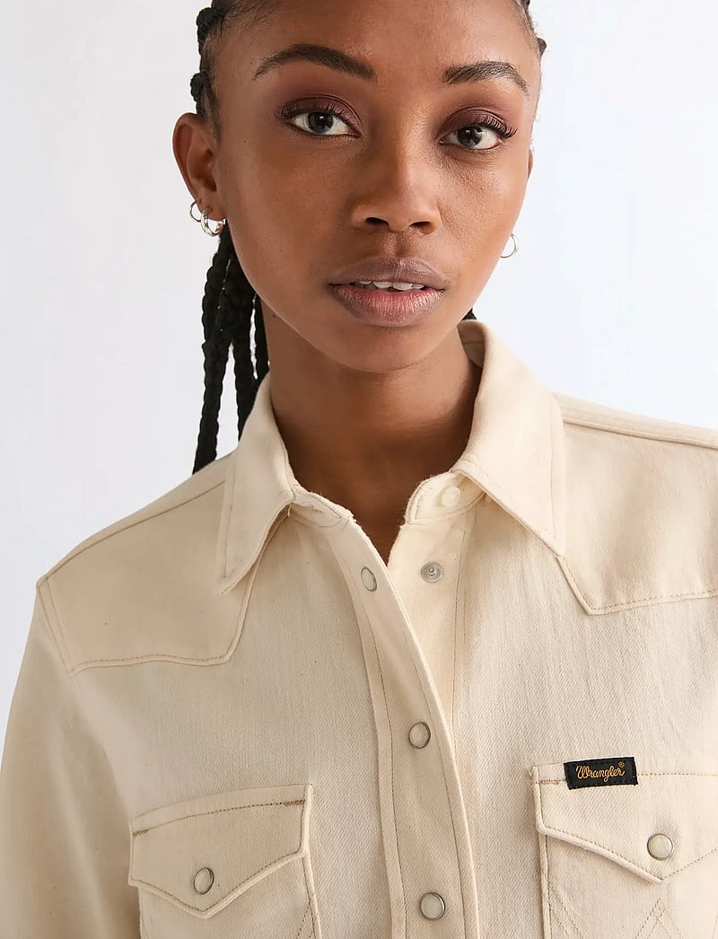 Wrangler - HERITAGE SHIRT - jeanshemden - natural - 5