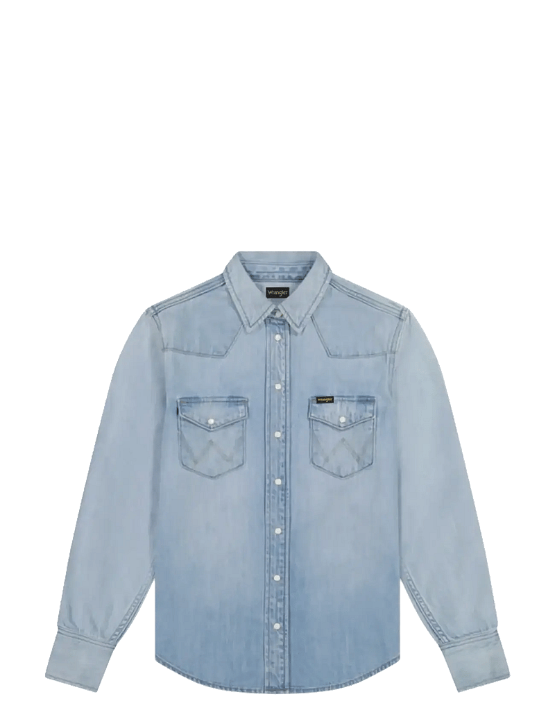 Wrangler - HERITAGE SHIRT - denimskjorter - trophy twilight - 1