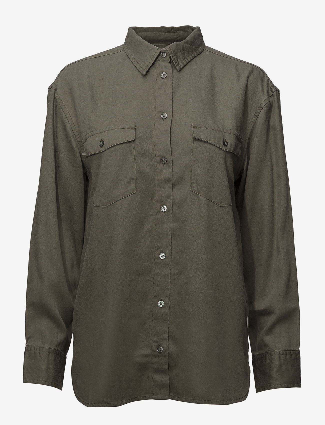 Wrangler - WORKWEAR SHIRT - dusty olive - 0