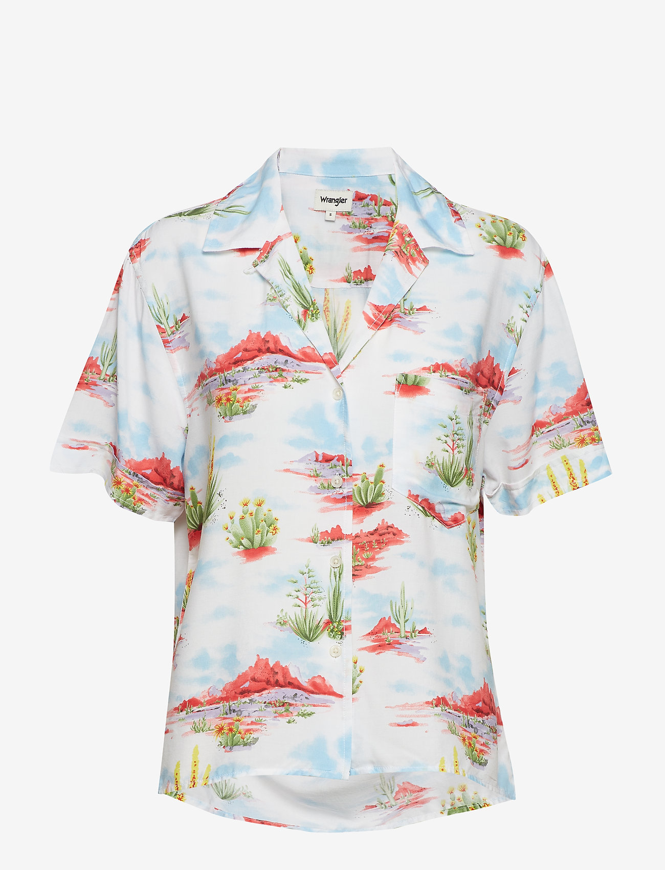 Wrangler - CUBAN SHIRT - white - 0
