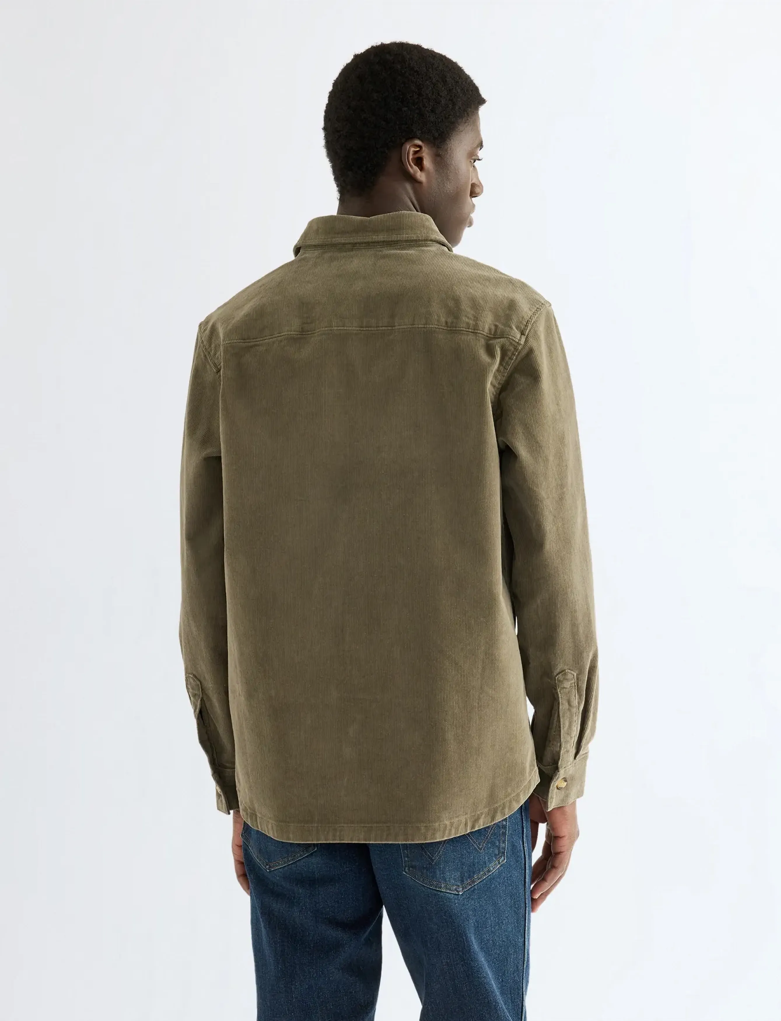 Wrangler - OVERSHIRT - vabaajasärgid - dusty olive - 4