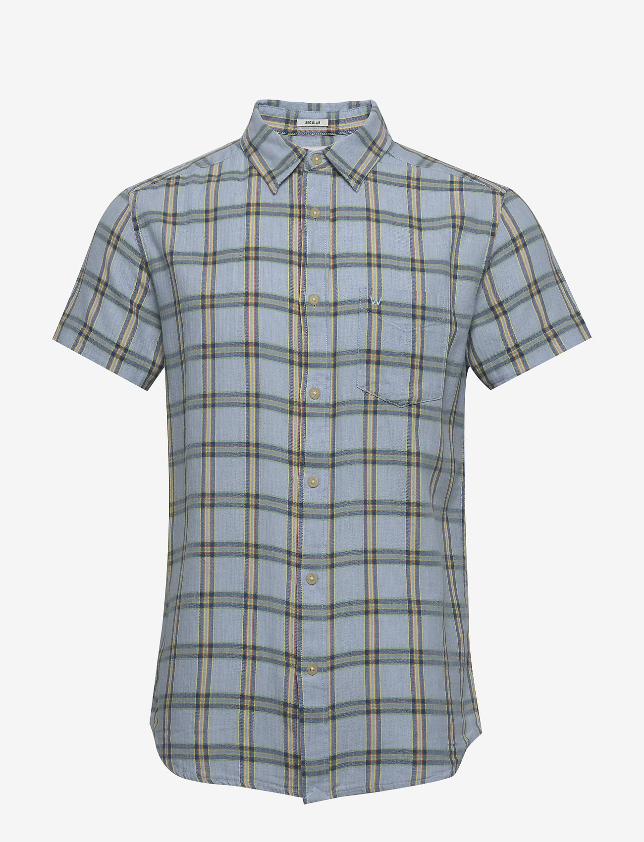 Wrangler - SS 1PKT SHIRT - cerulean - 0