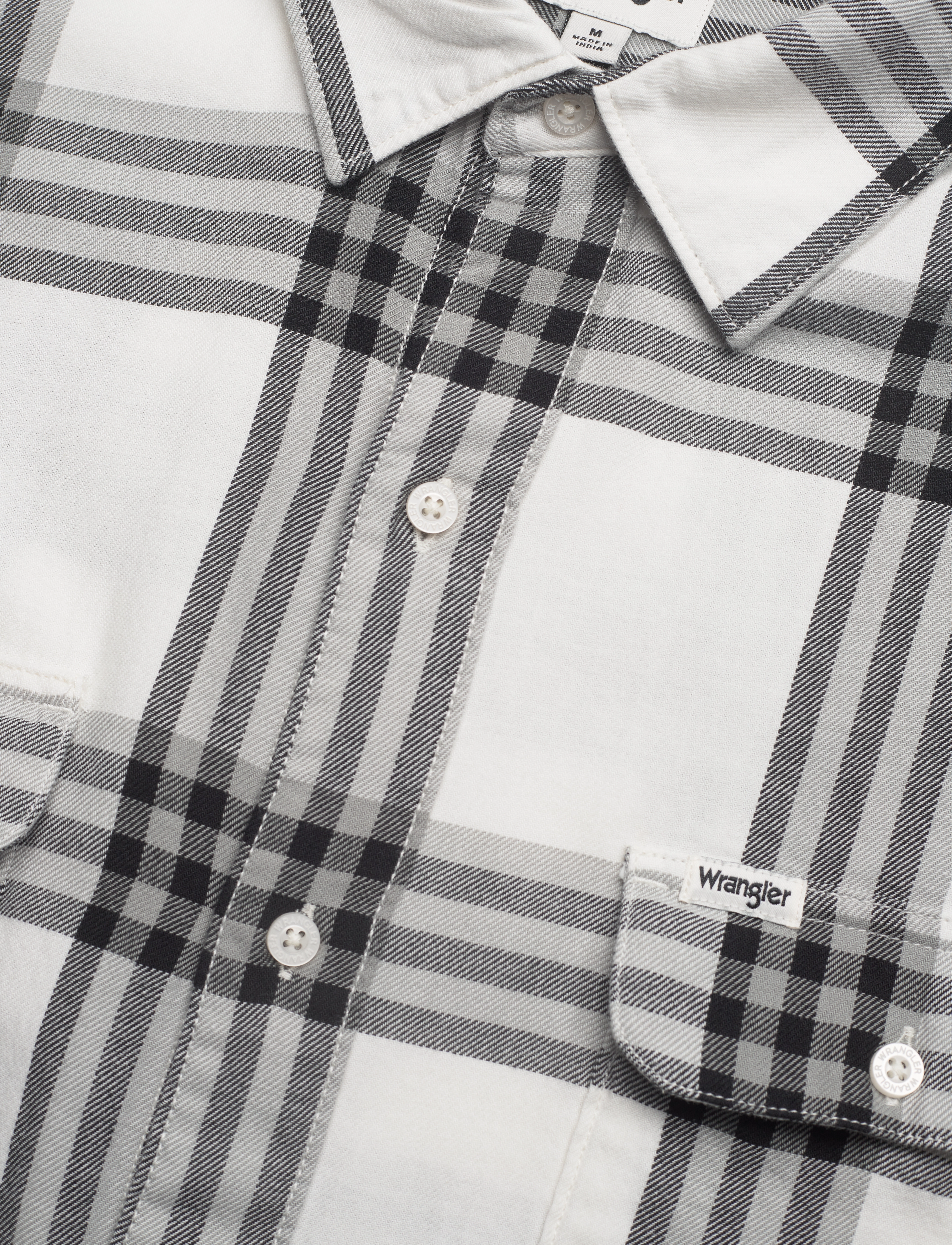 Wrangler - PATCH POCKET SHIRT - white - 3