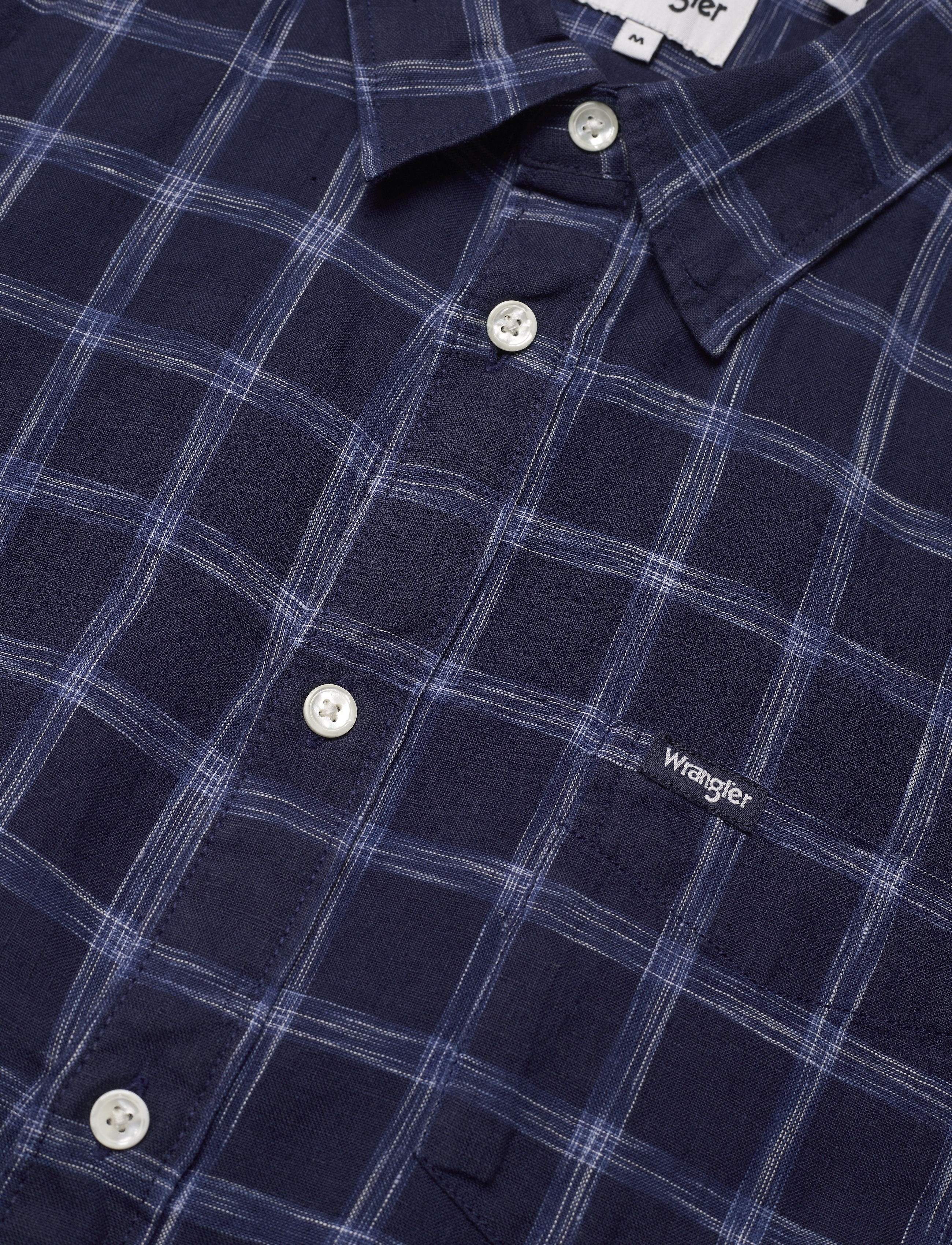 Wrangler - LS 1 PKT SHIRT - limoges blue - 3