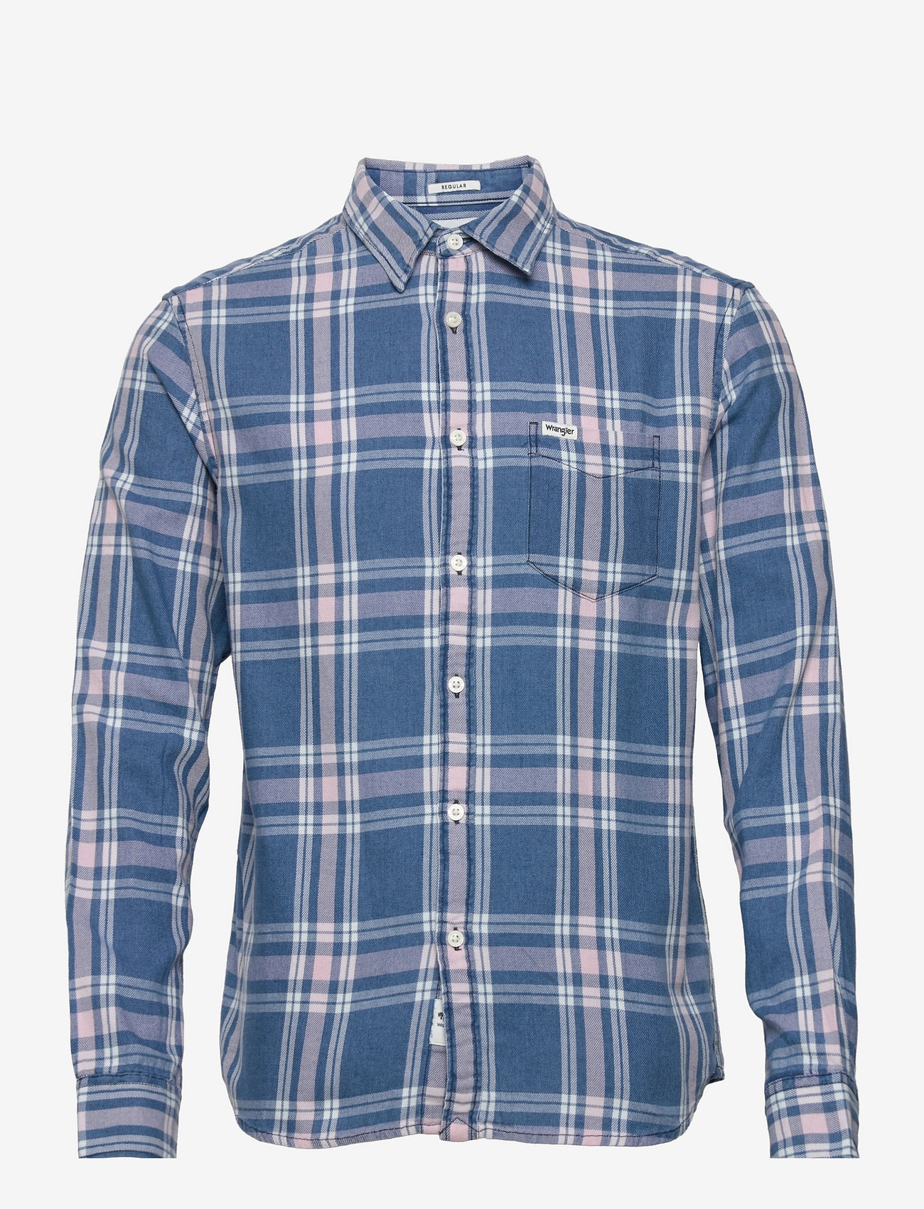 Wrangler - LS 1 PKT SHIRT - lantana coral - 0