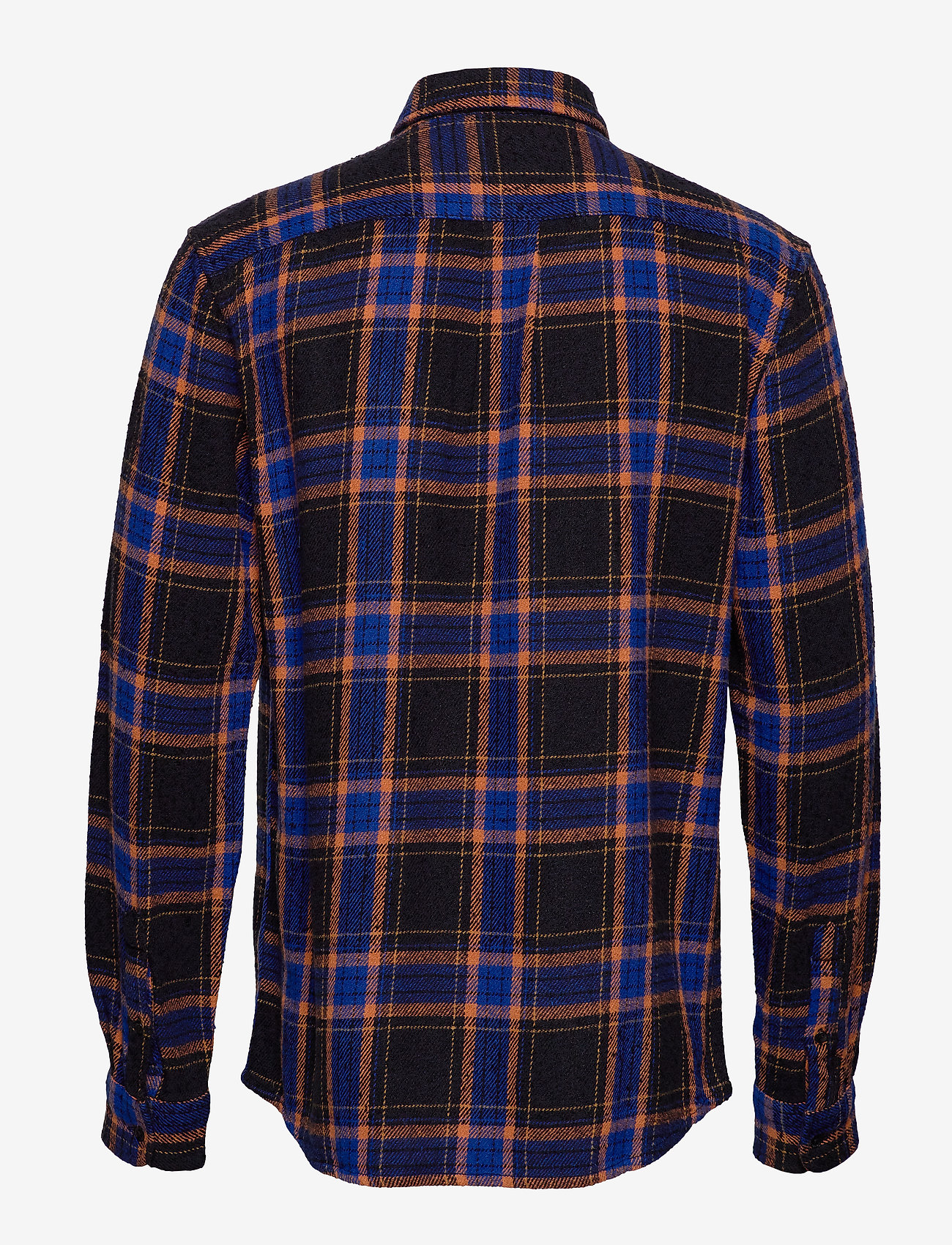Wrangler - LS 2 PKT FLAP SHIRT BLACK - black - 1