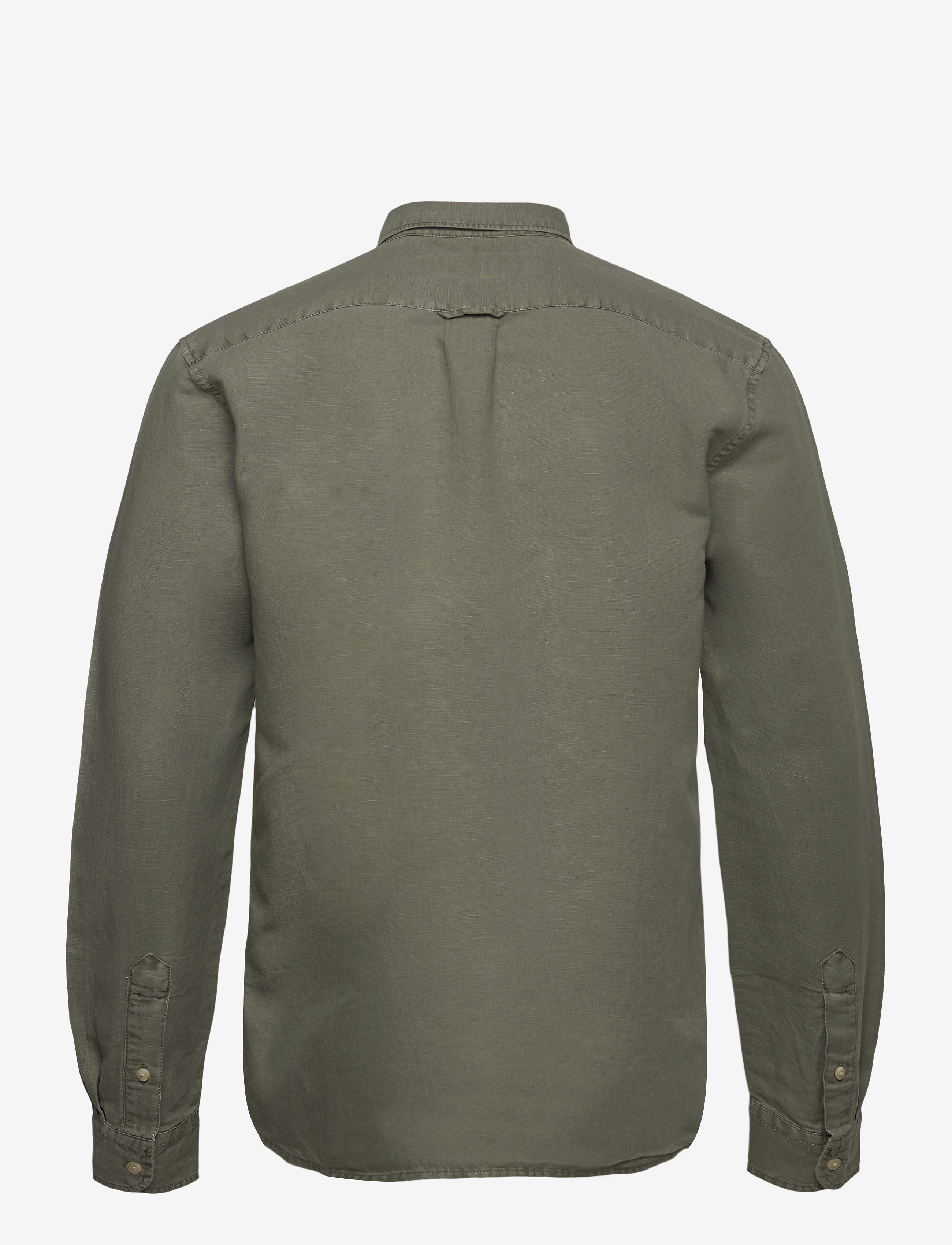 Wrangler - LS 2 PKT FLAP SHIRT - dusty olive - 1
