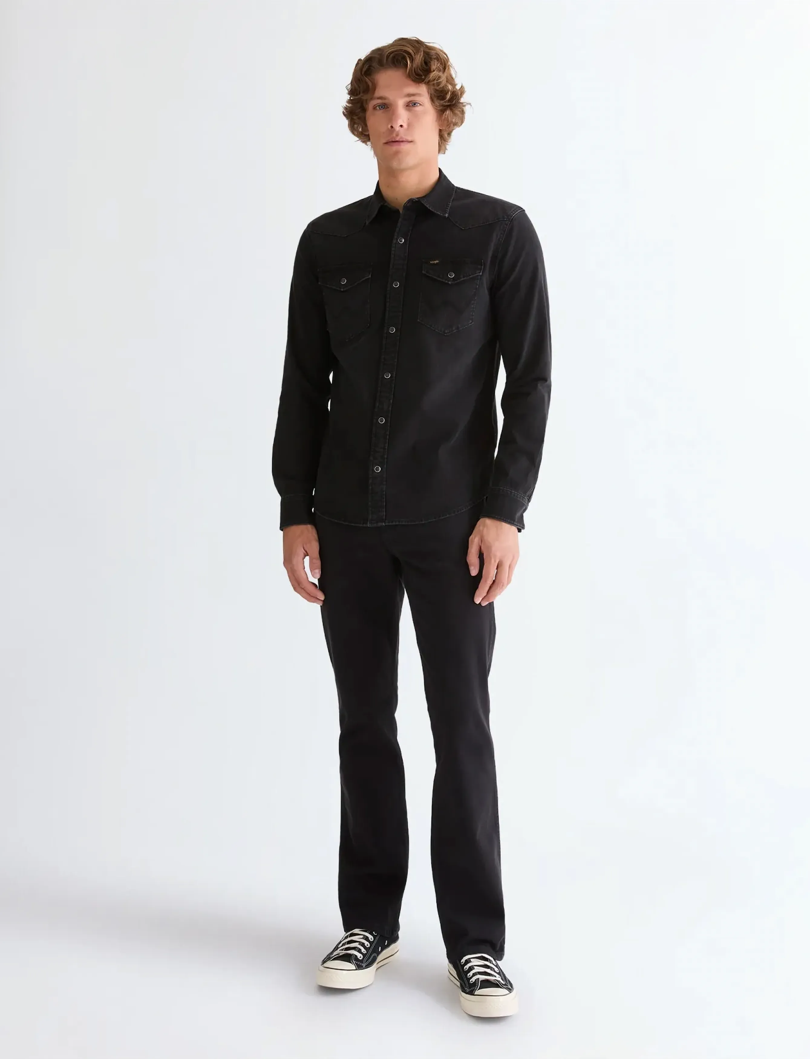 Wrangler - WESTERN SHIRT - bursdagsgaver - black - 4