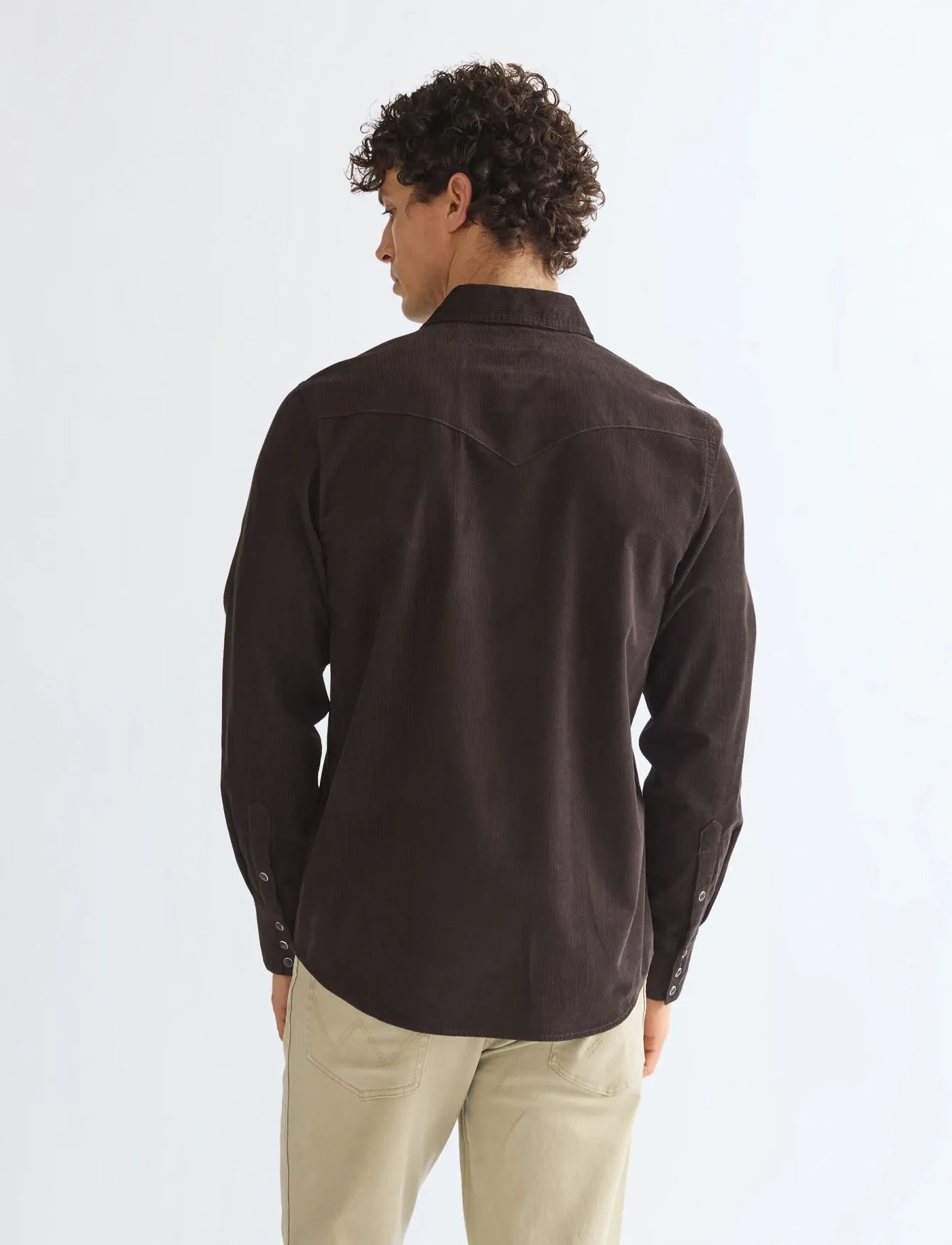 Wrangler - WESTERN SHIRT - denimskjorter - chocolate torte - 4