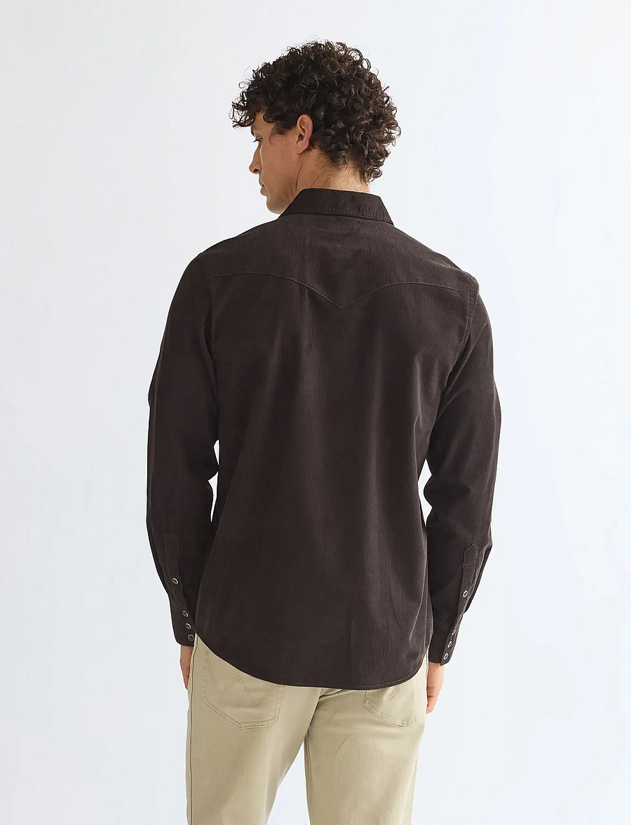 Wrangler - WESTERN SHIRT - ternede skjorter - chocolate torte - 4
