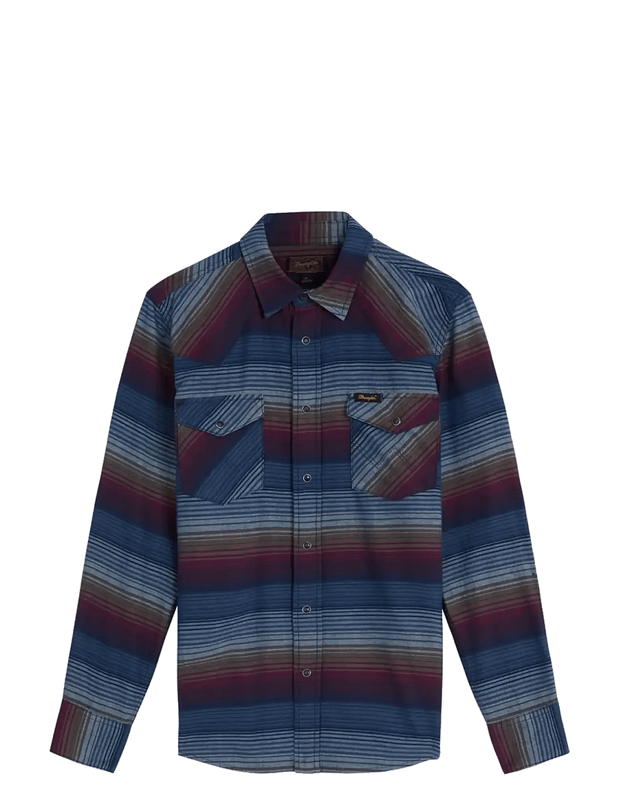 Wrangler - WESTERN SHIRT - karierte hemden - dark americana - 1