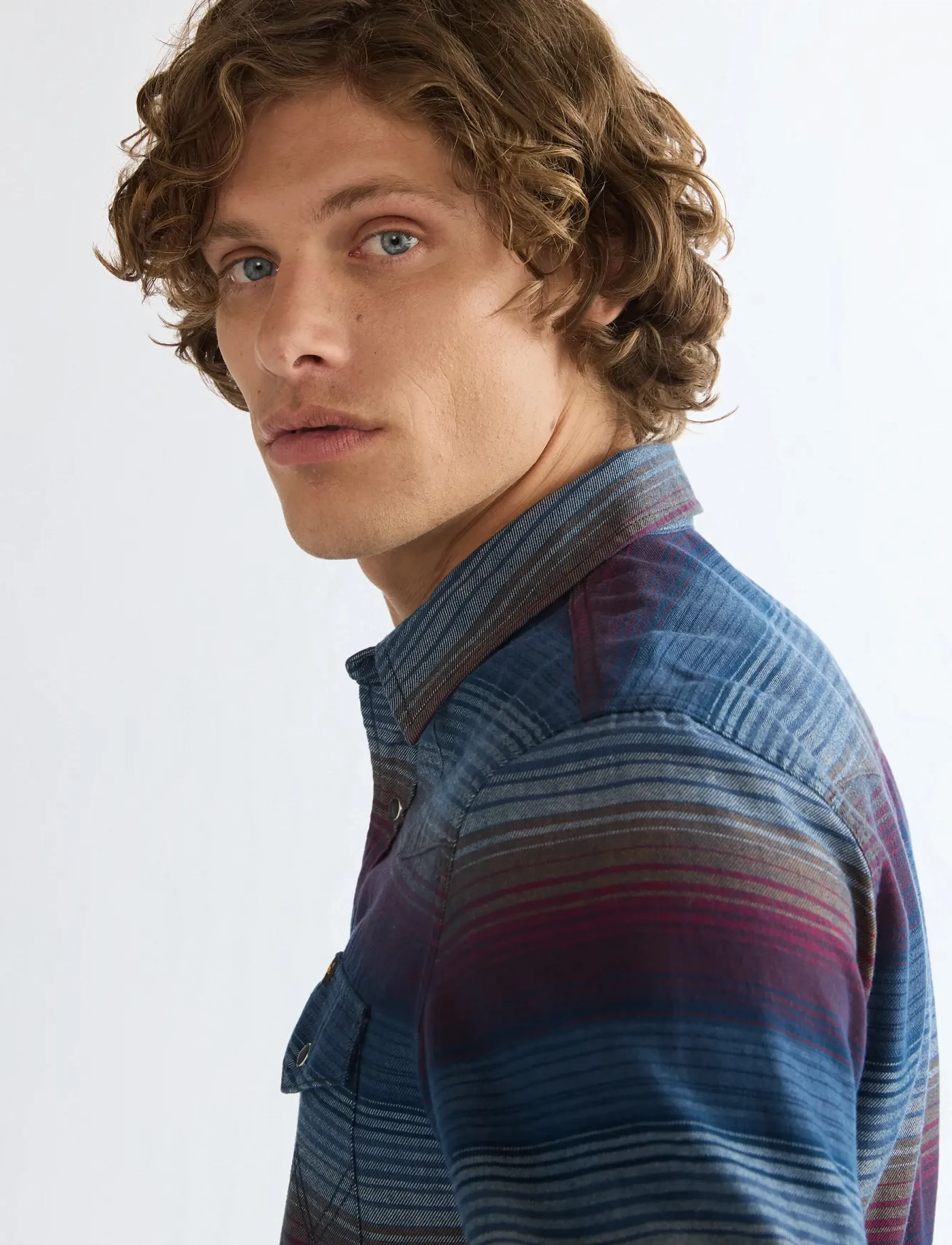 WRANGLER Western Shirt casual skjortor herr – bild 6