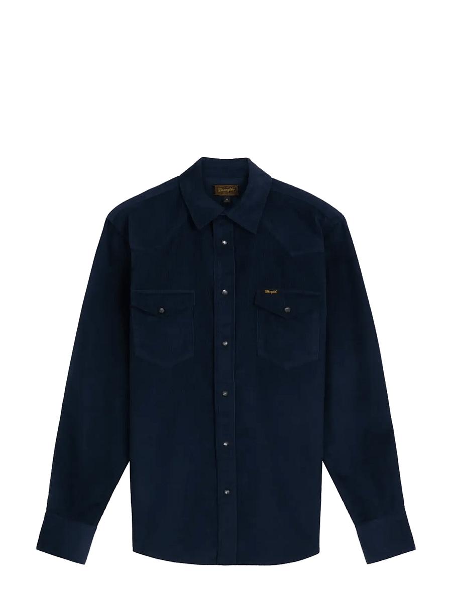 Wrangler - WESTERN SHIRT - karierte hemden - dark sapphire - 1