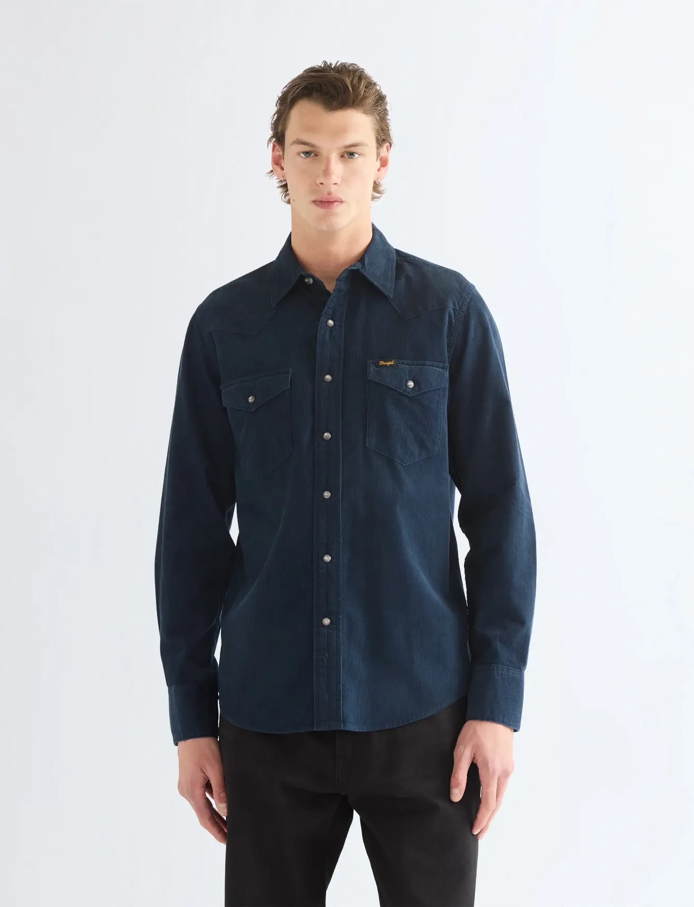 Wrangler WESTERN SHIRT - Hemden - DARK SAPPHIRE / navy