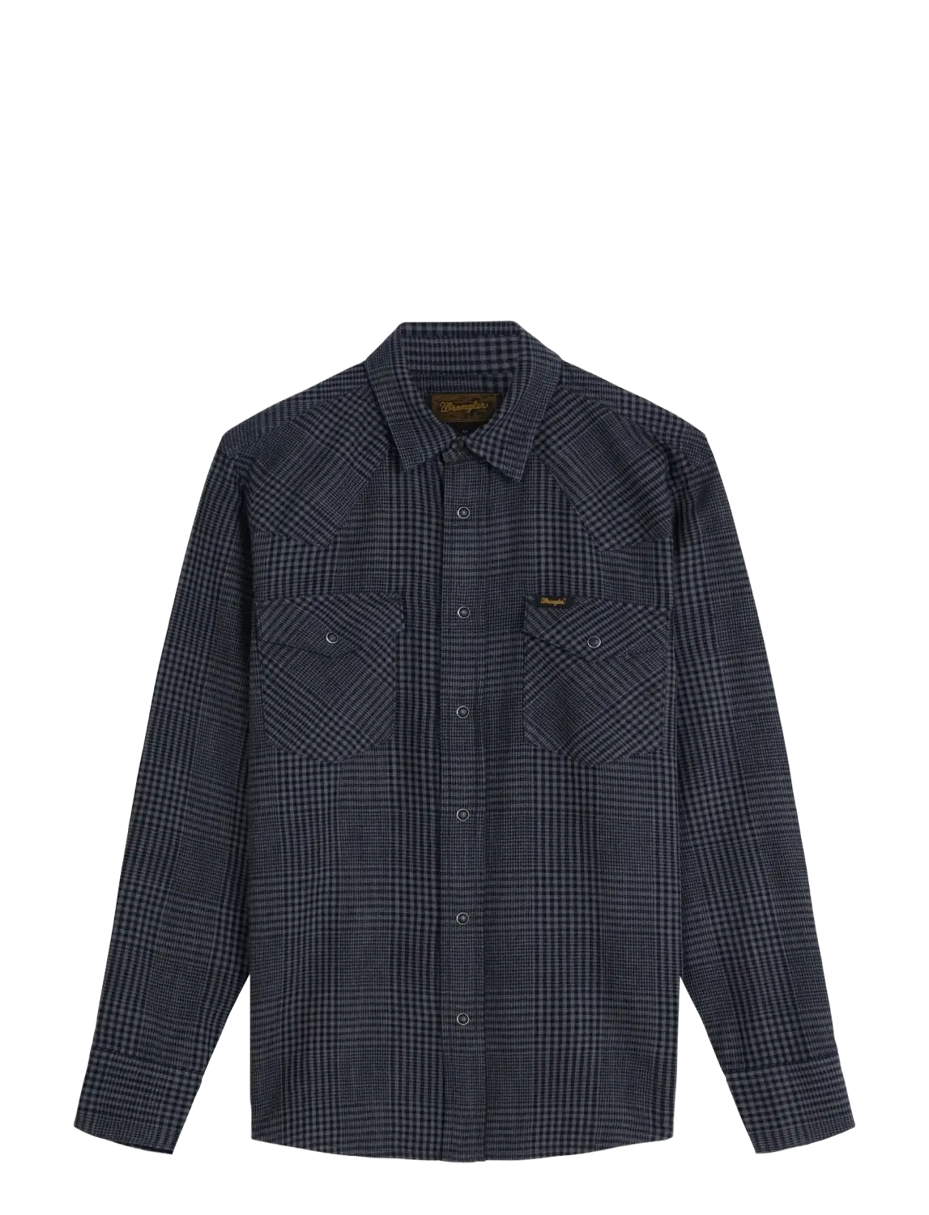 Wrangler - WESTERN SHIRT - karierte hemden - healthered indigo - 1