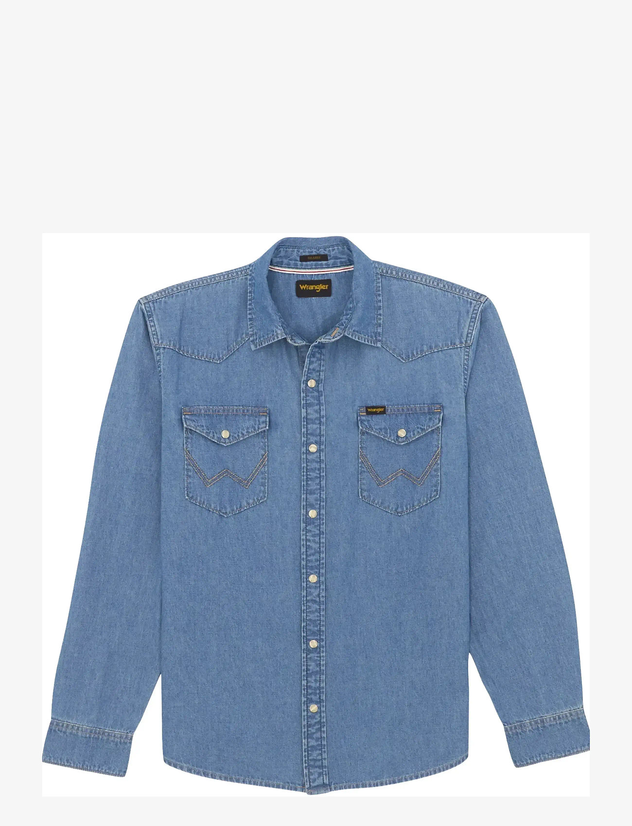 Wrangler - WESTERN SHIRT - fødselsdagsgaver - lake - 1
