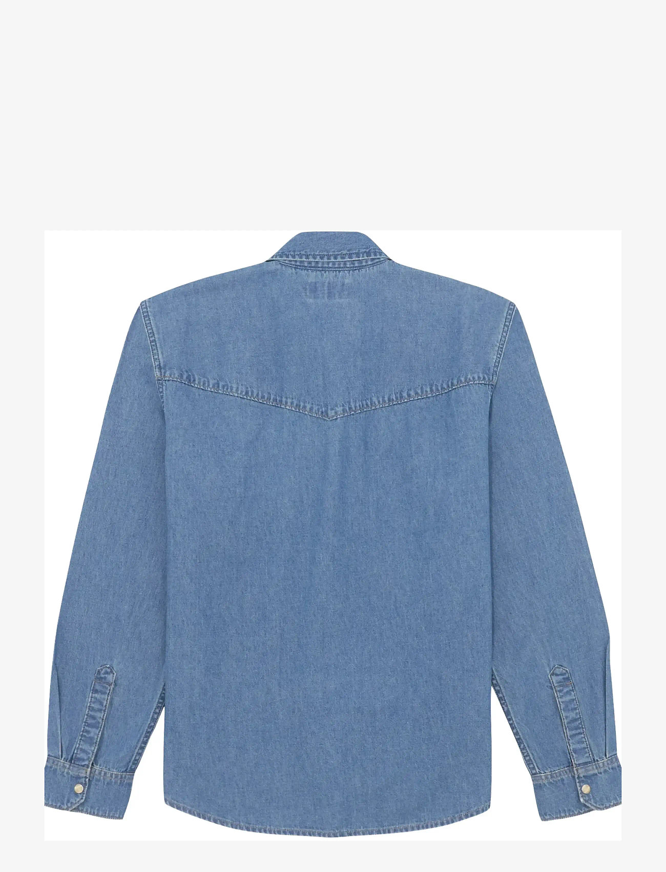 Wrangler - WESTERN SHIRT - fødselsdagsgaver - lake - 2