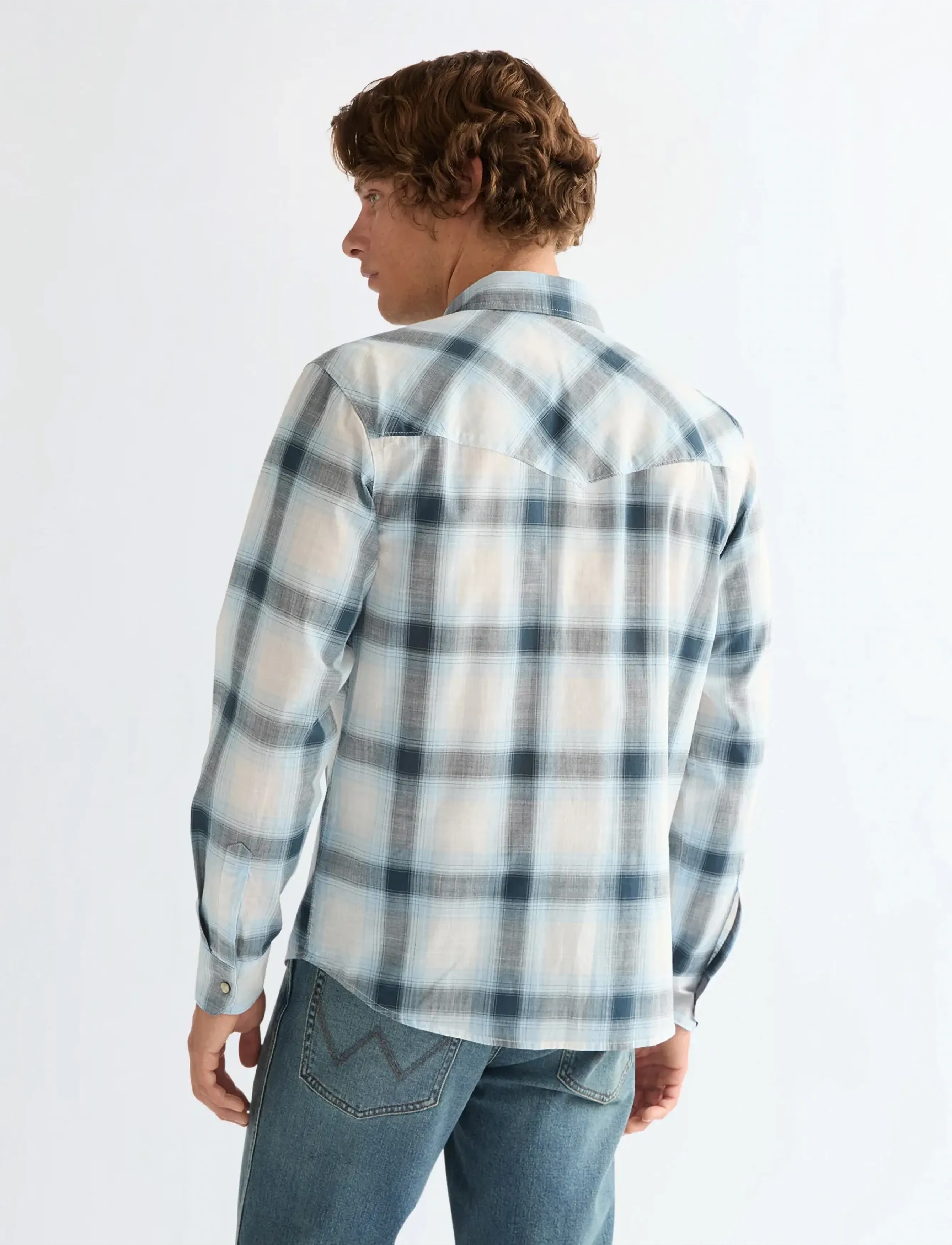 Wrangler - WESTERN SHIRT - fødselsdagsgaver - midnight navy - 3
