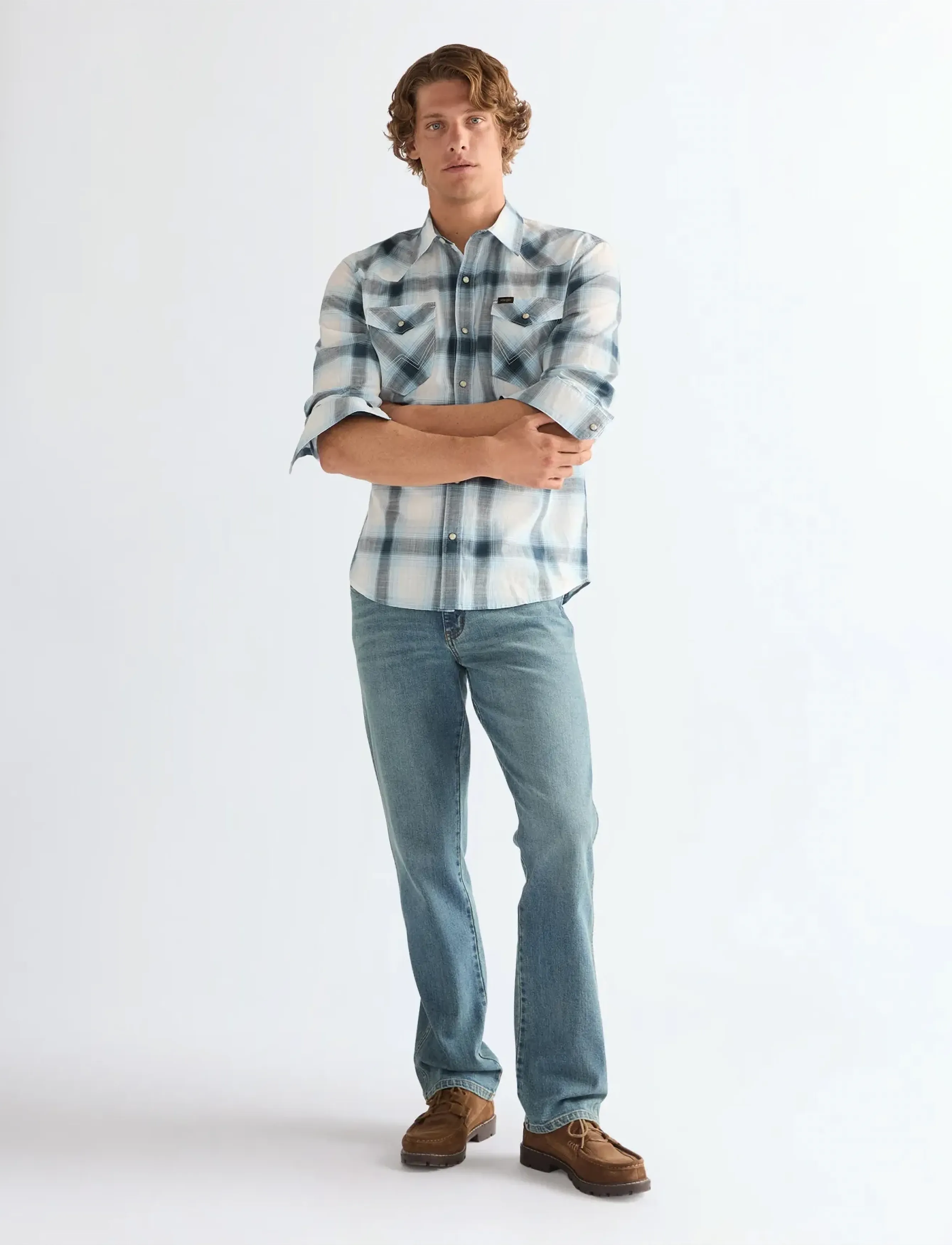Wrangler - WESTERN SHIRT - fødselsdagsgaver - midnight navy - 4