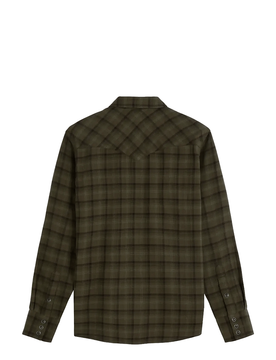 Wrangler - WESTERN SHIRT - ternede skjorter - olive night - 2