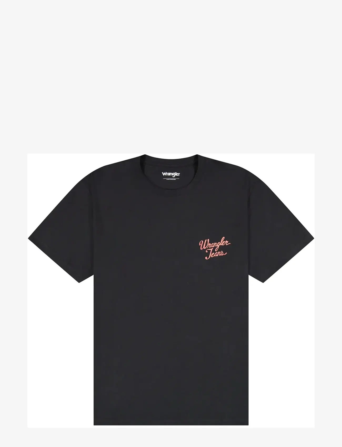 Wrangler - LOGO TEE - efterårstøj - black - 1