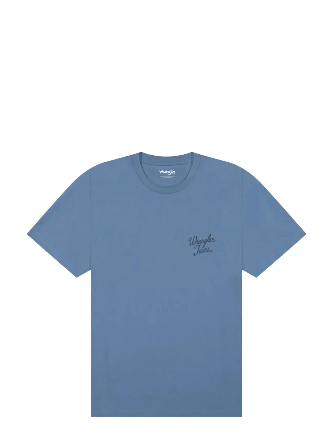 Wrangler LOGO TEE - T-shirts - CAPTAINS BLUE / blue