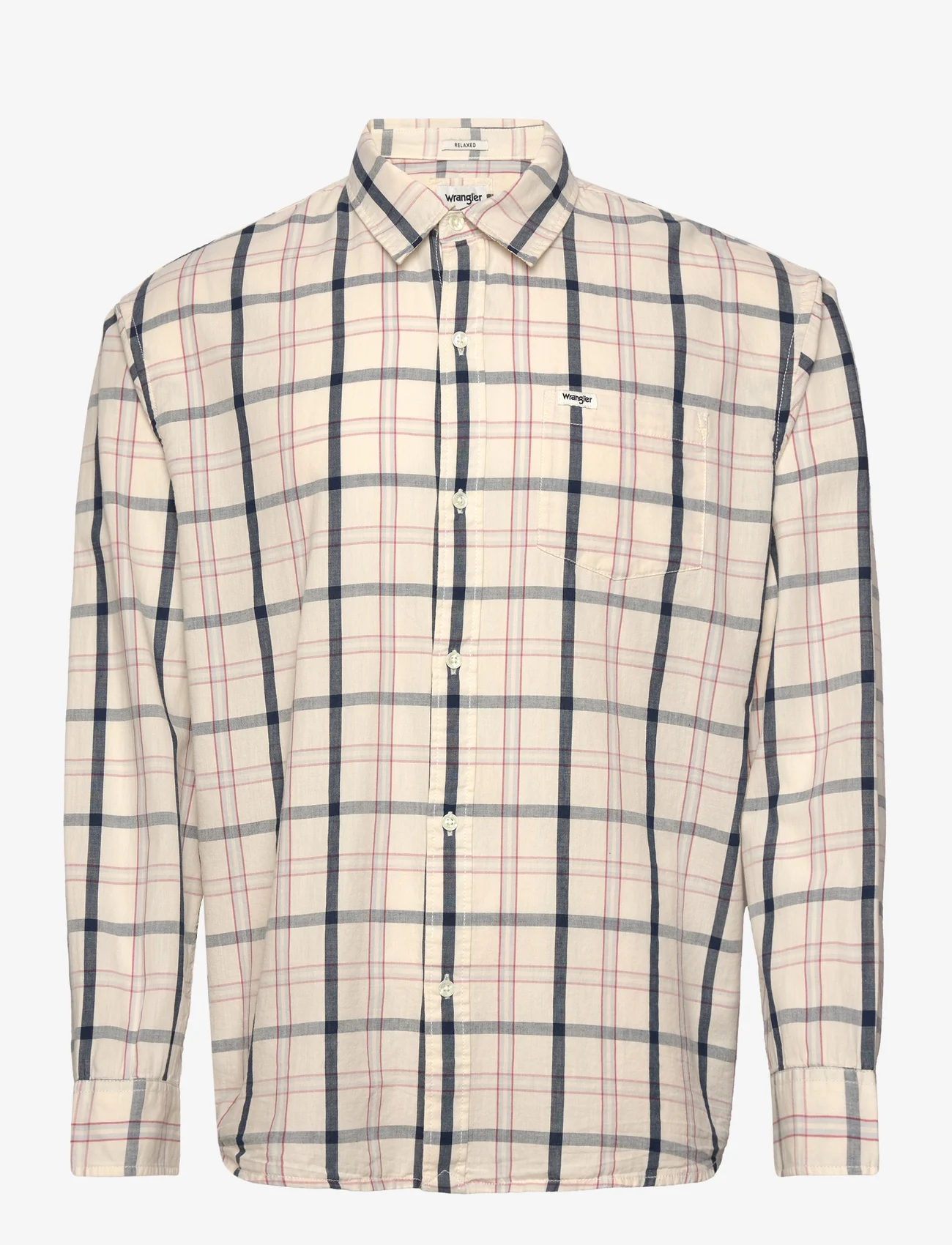 Wrangler - 1 PKT SHIRT - checkered shirts - turtledove - 0