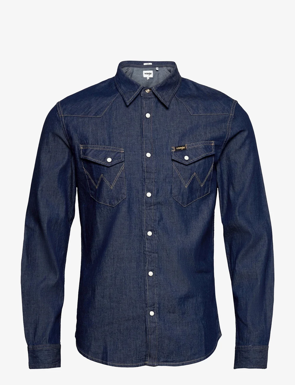 Wrangler - LS WESTERN SHIRT - jeanshemden - dark stone - 1