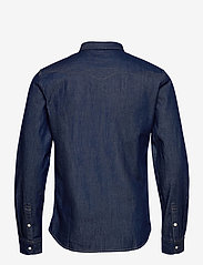 Wrangler - LS WESTERN SHIRT - džinsiniai marškiniai - dark stone - 1