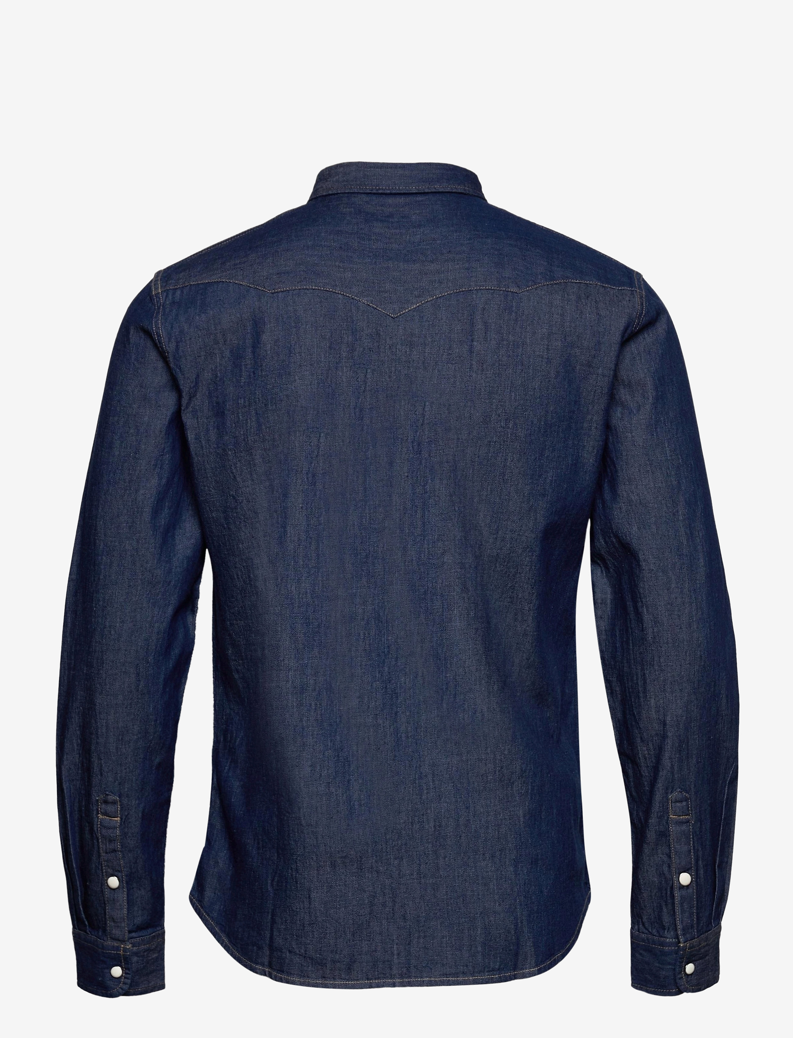 Wrangler - LS WESTERN SHIRT - dark stone - 2