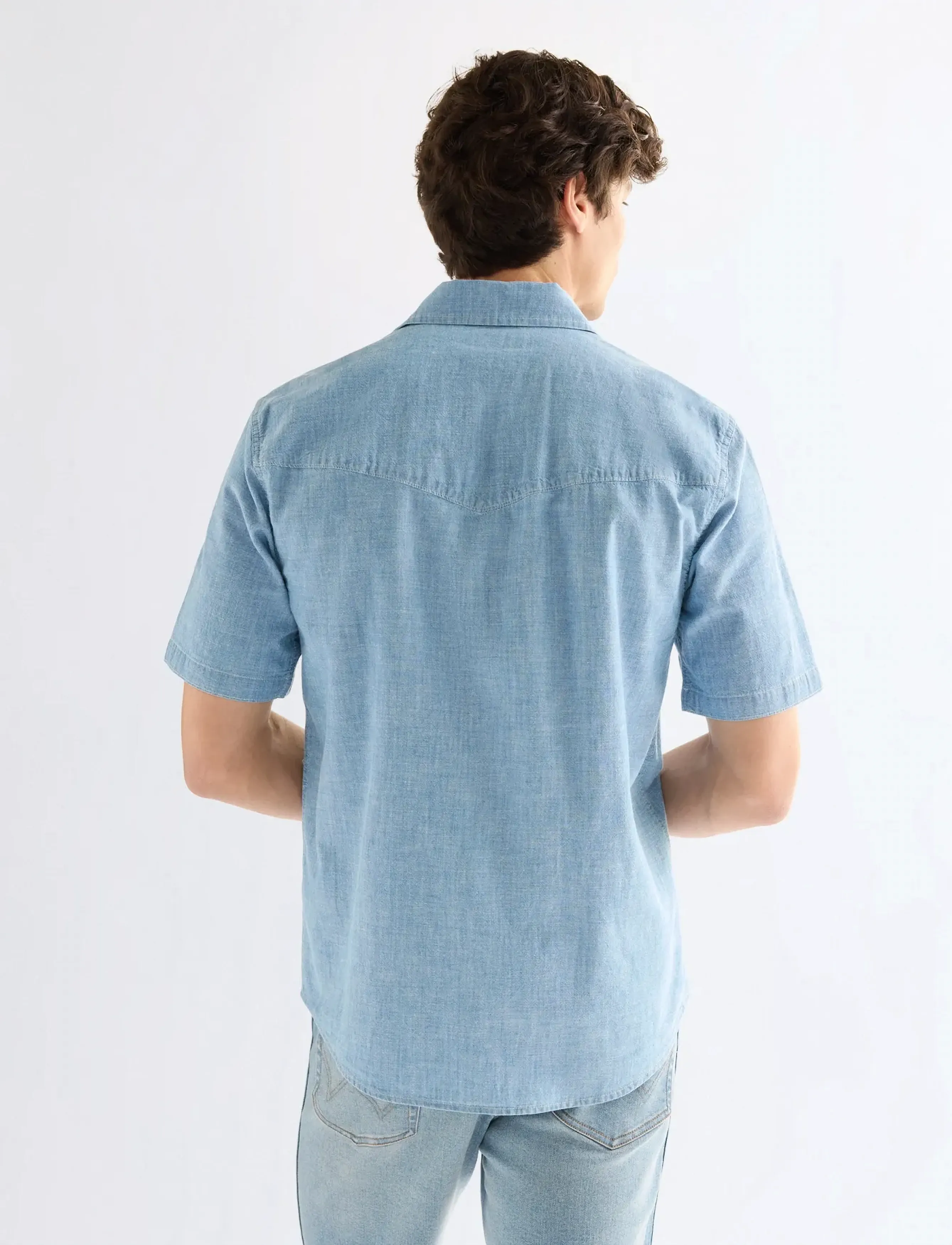 Wrangler - SS WESTERN SHIRT - kortærmede skjorter - heritage fade - 4
