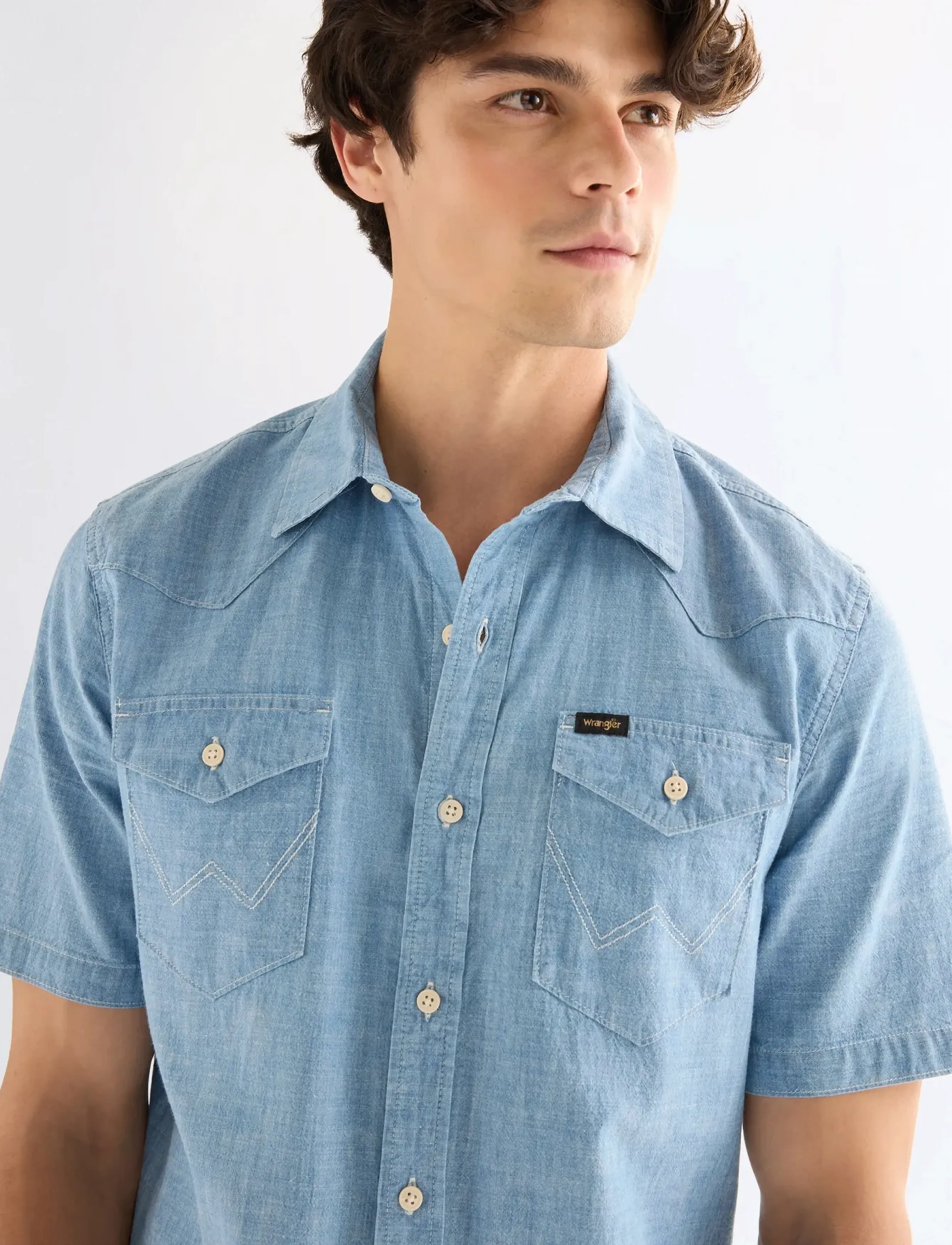 Wrangler - SS WESTERN SHIRT - kortærmede skjorter - heritage fade - 5