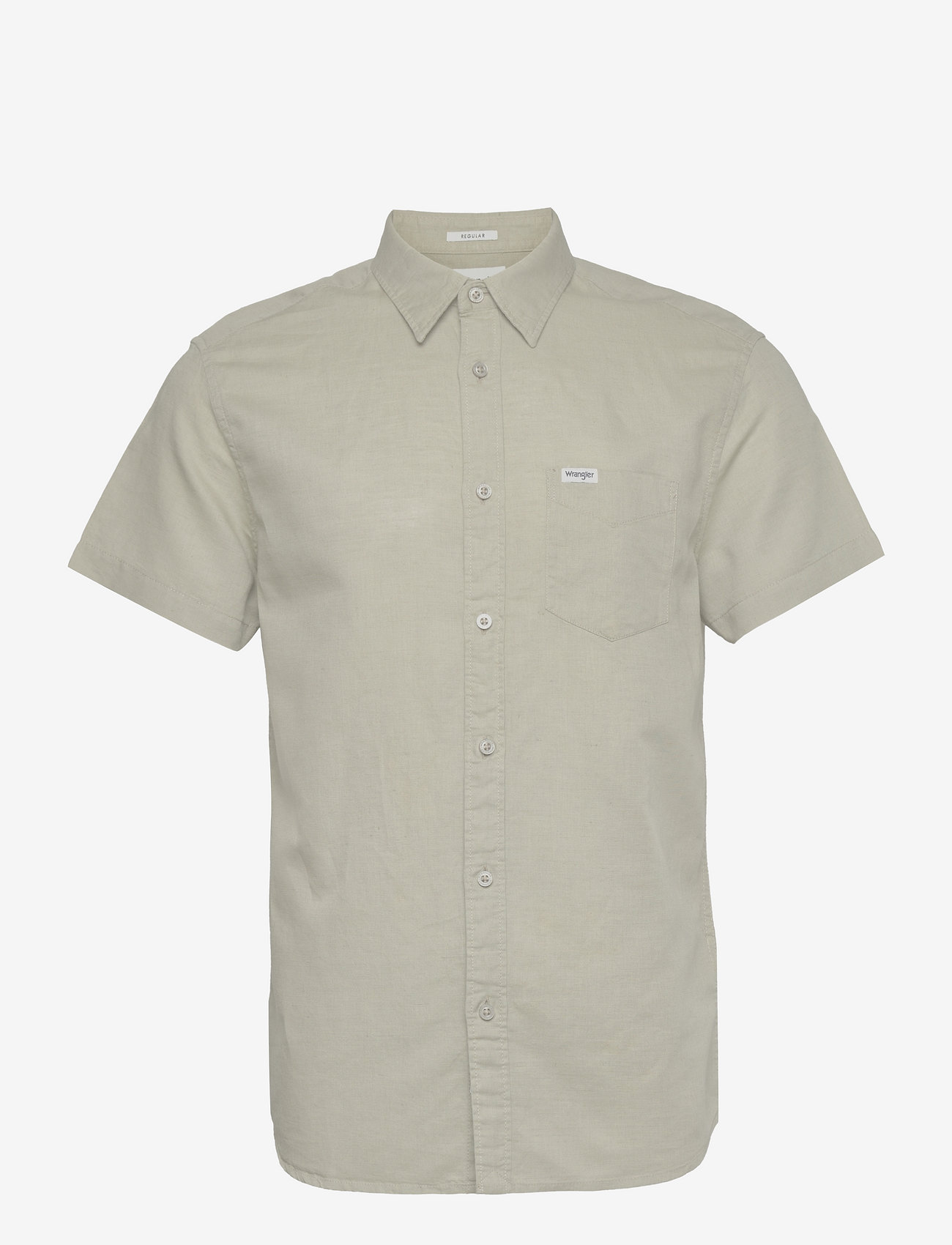 Wrangler - SS 1 PKT SHIRT - tea leaf - 0