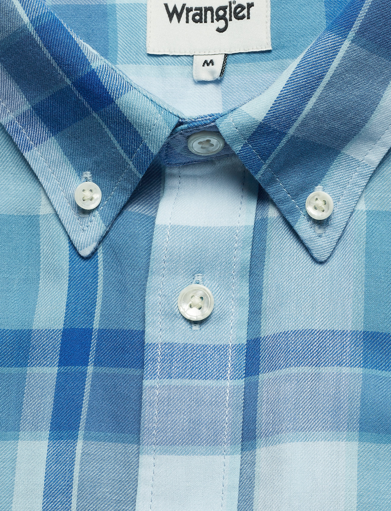Wrangler - SS 1 PKT BUTTON DOWN - niagara blue - 2