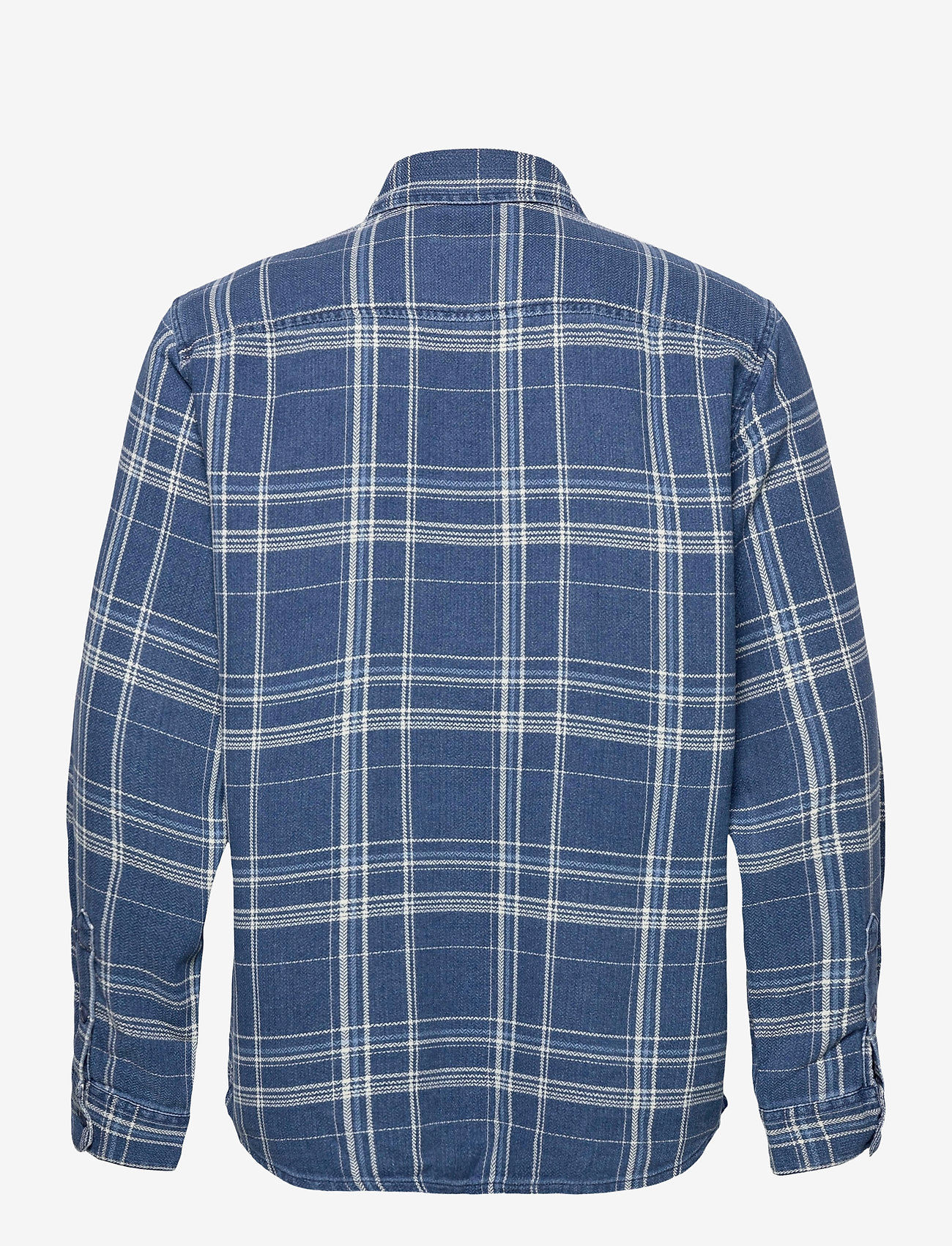 Wrangler - LS OVERSHIRT - mid indigo - 1
