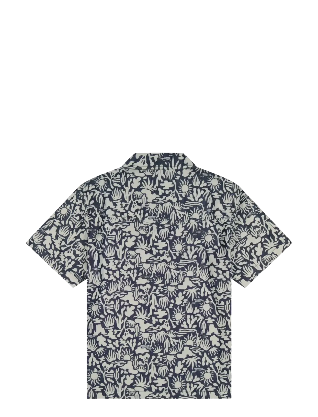 Wrangler - SS RESORT SHIRT - avslappede skjorter - denim print - 2