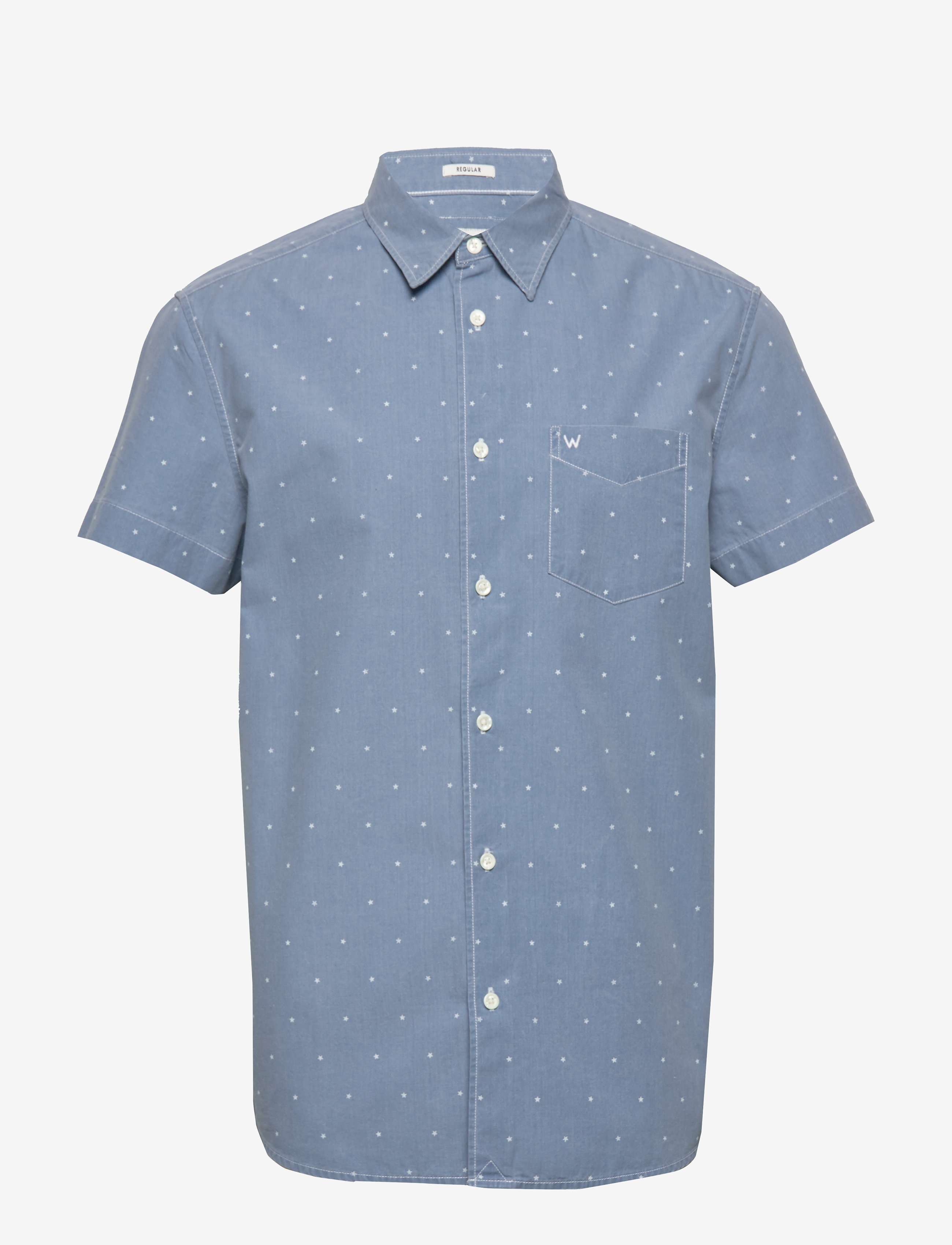 Wrangler - SS 1 PKT SHIRT - cerulean blue - 0
