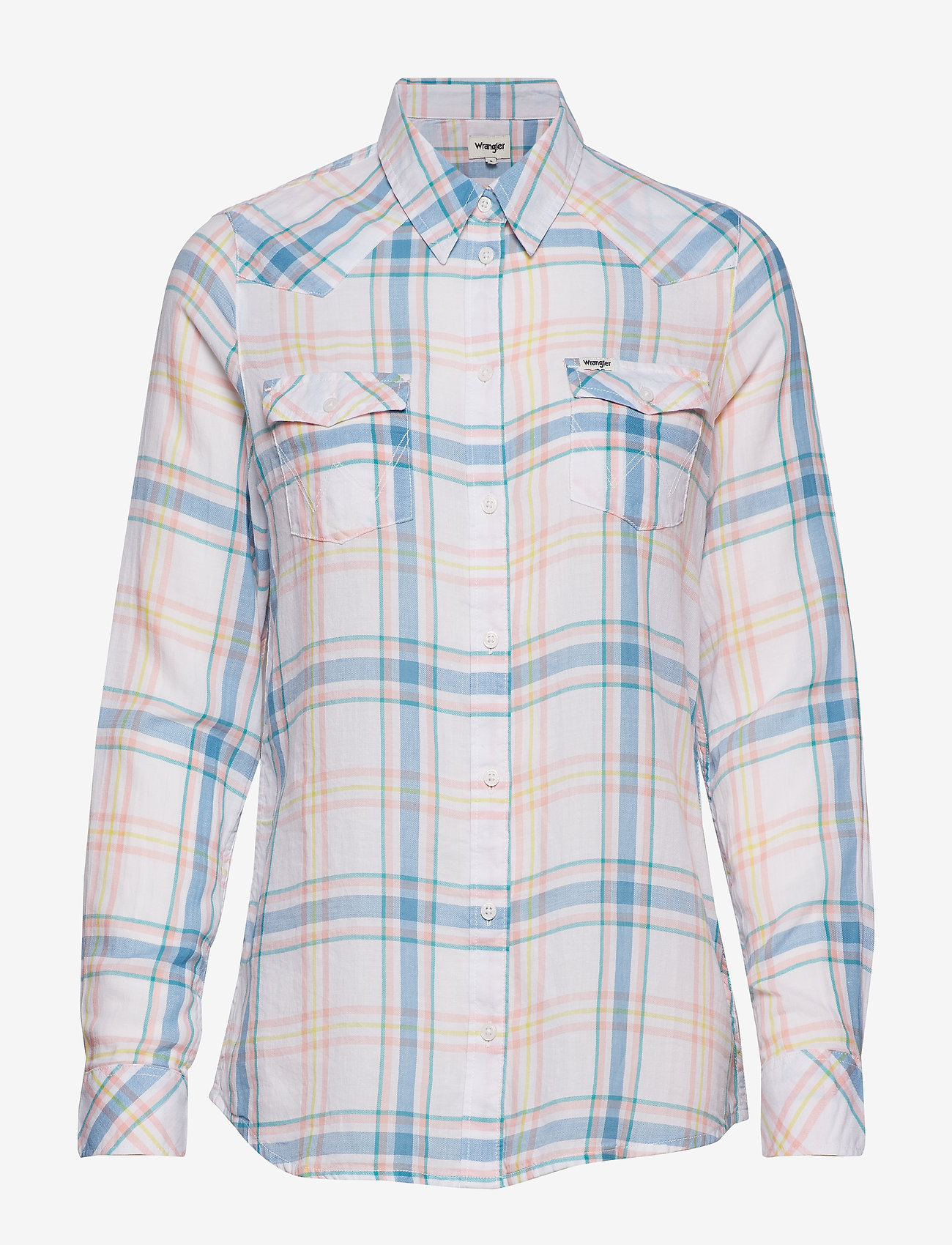 Wrangler - WESTERN CHECK SHIRT - peaches pink - 0