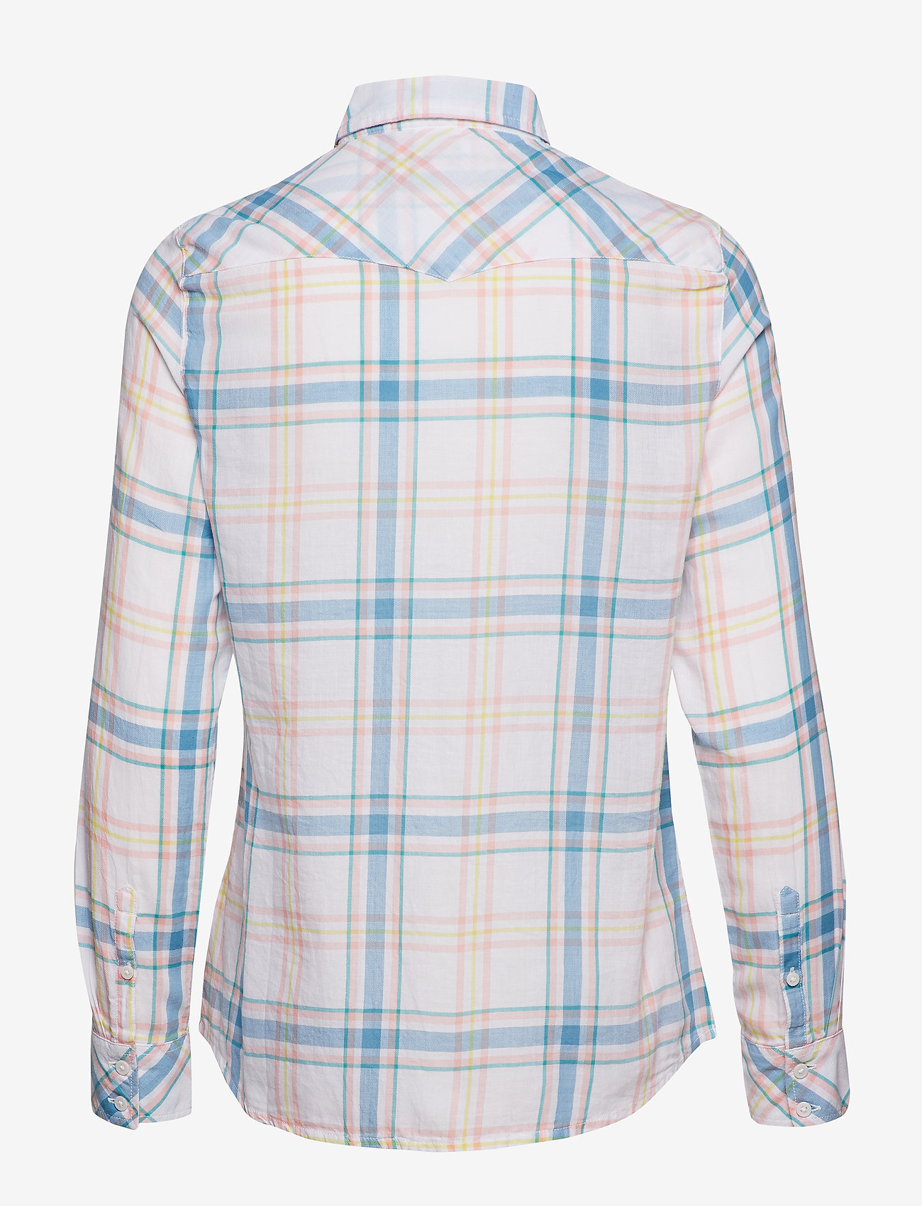 Wrangler - WESTERN CHECK SHIRT - peaches pink - 1