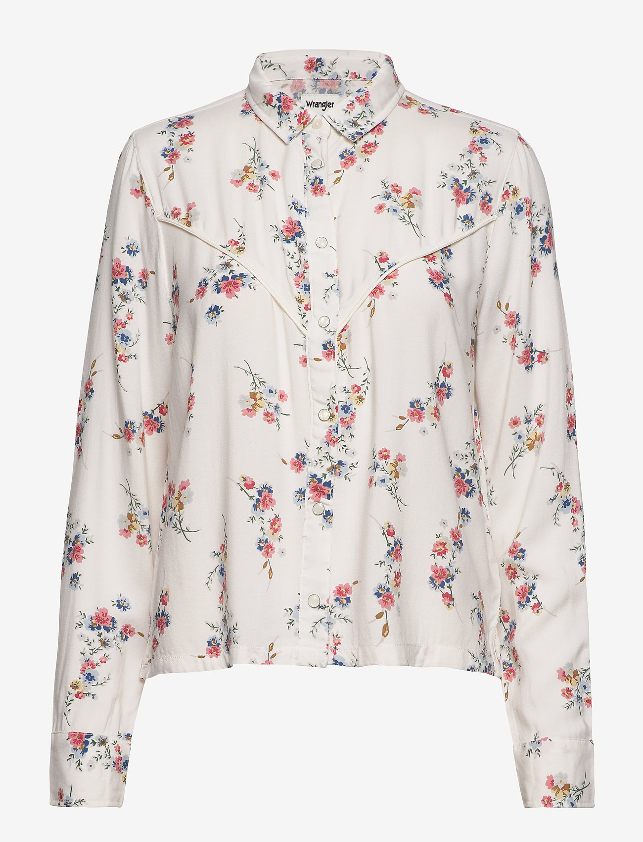 Wrangler - FLOWER SHIRT - offwhite - 0