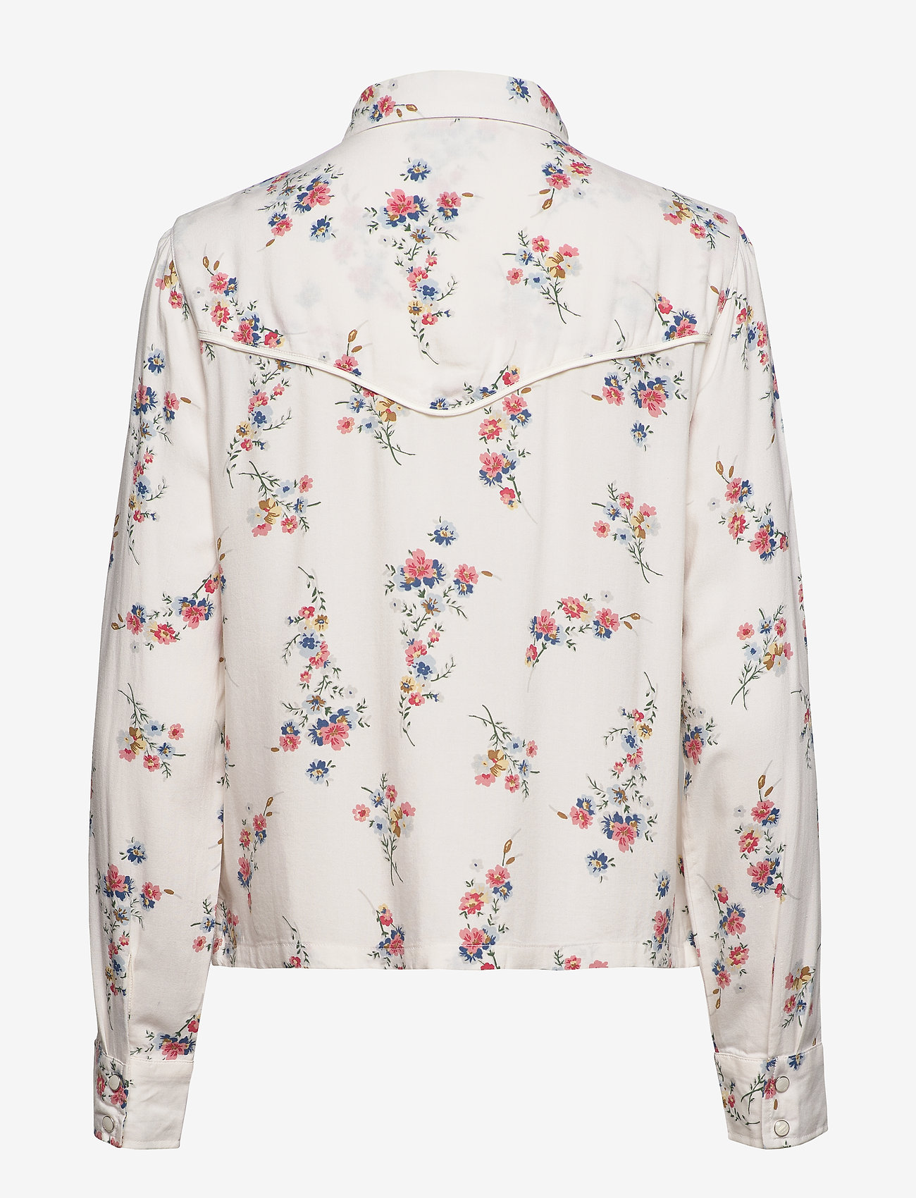 Wrangler - FLOWER SHIRT - offwhite - 1
