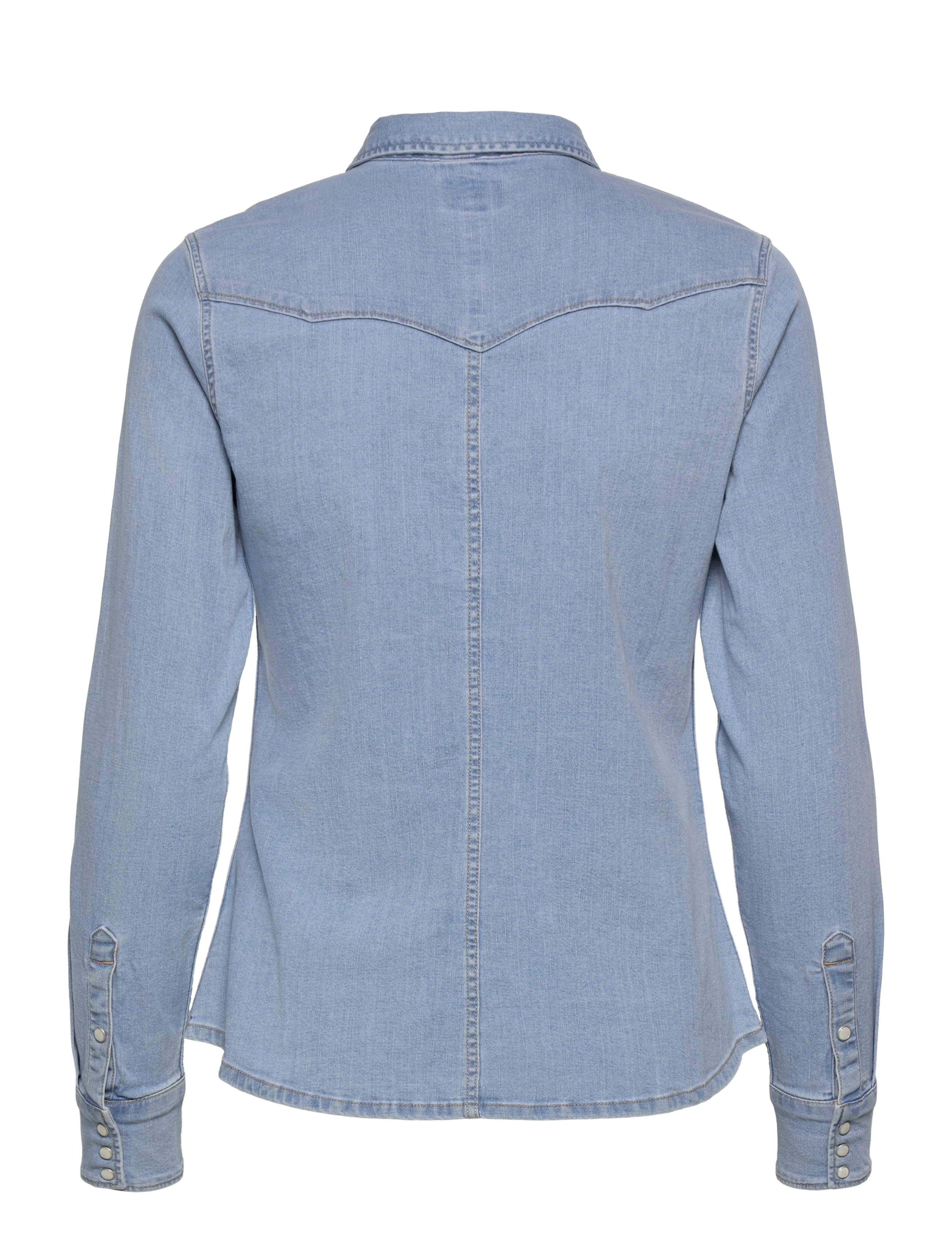 Wrangler - SLIM WESTERN SHIRT - light indigo - 1