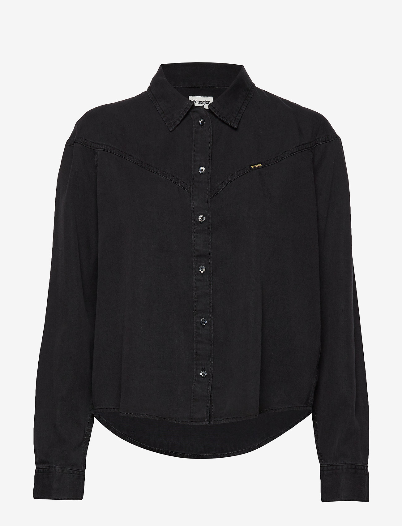 Wrangler - 80´S DENIM SHIRT BLACK STONE - black stone - 0