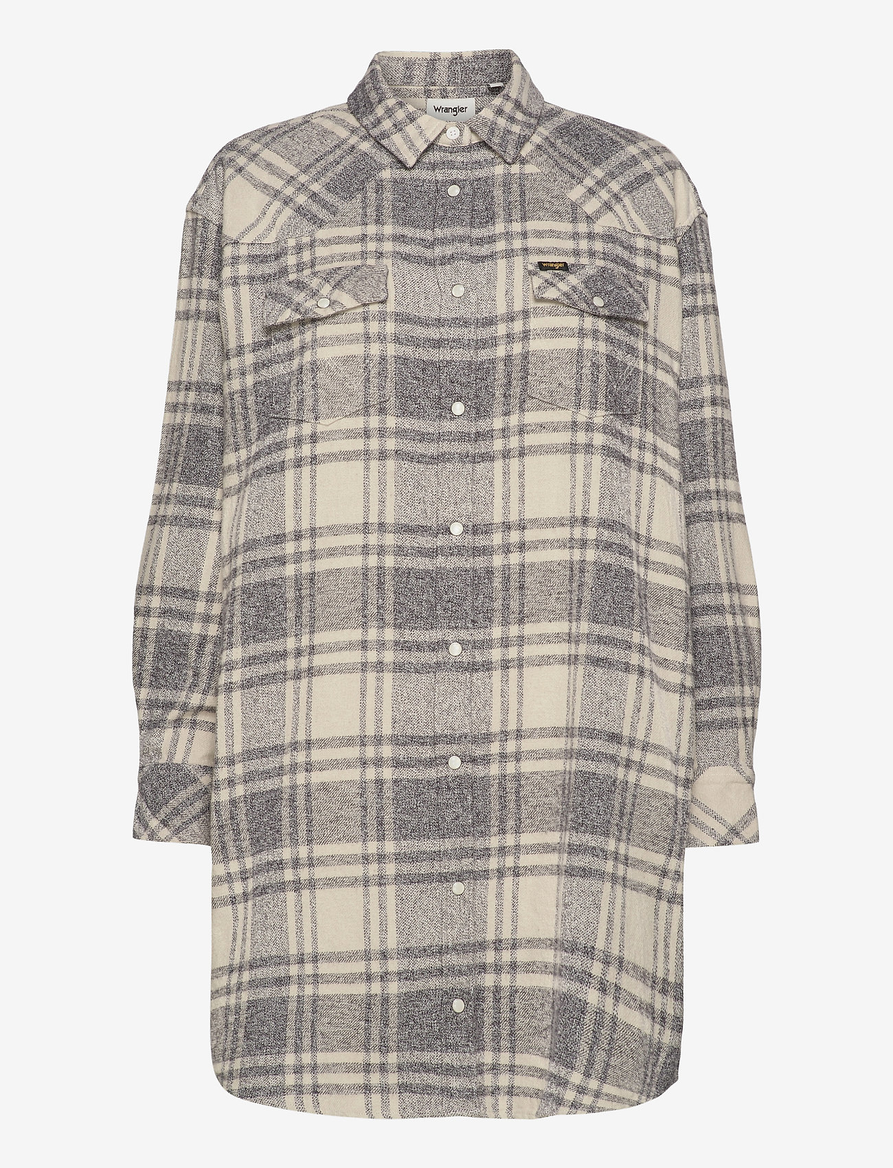 Wrangler - OVERSHIRT DRESS - whisper white - 0