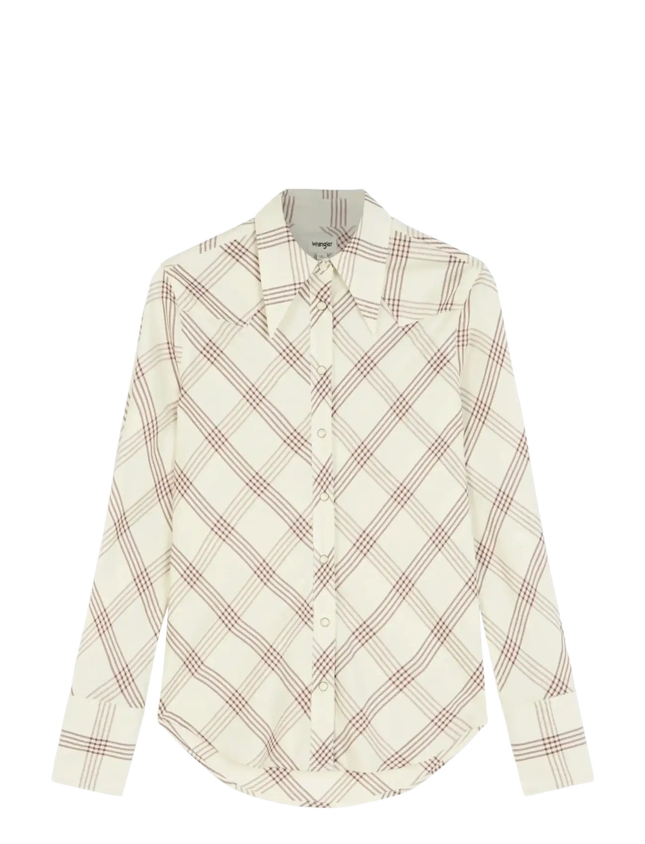 Wrangler DRAMA COLLAR SHIRT - Tøj - BYLTHE / cream