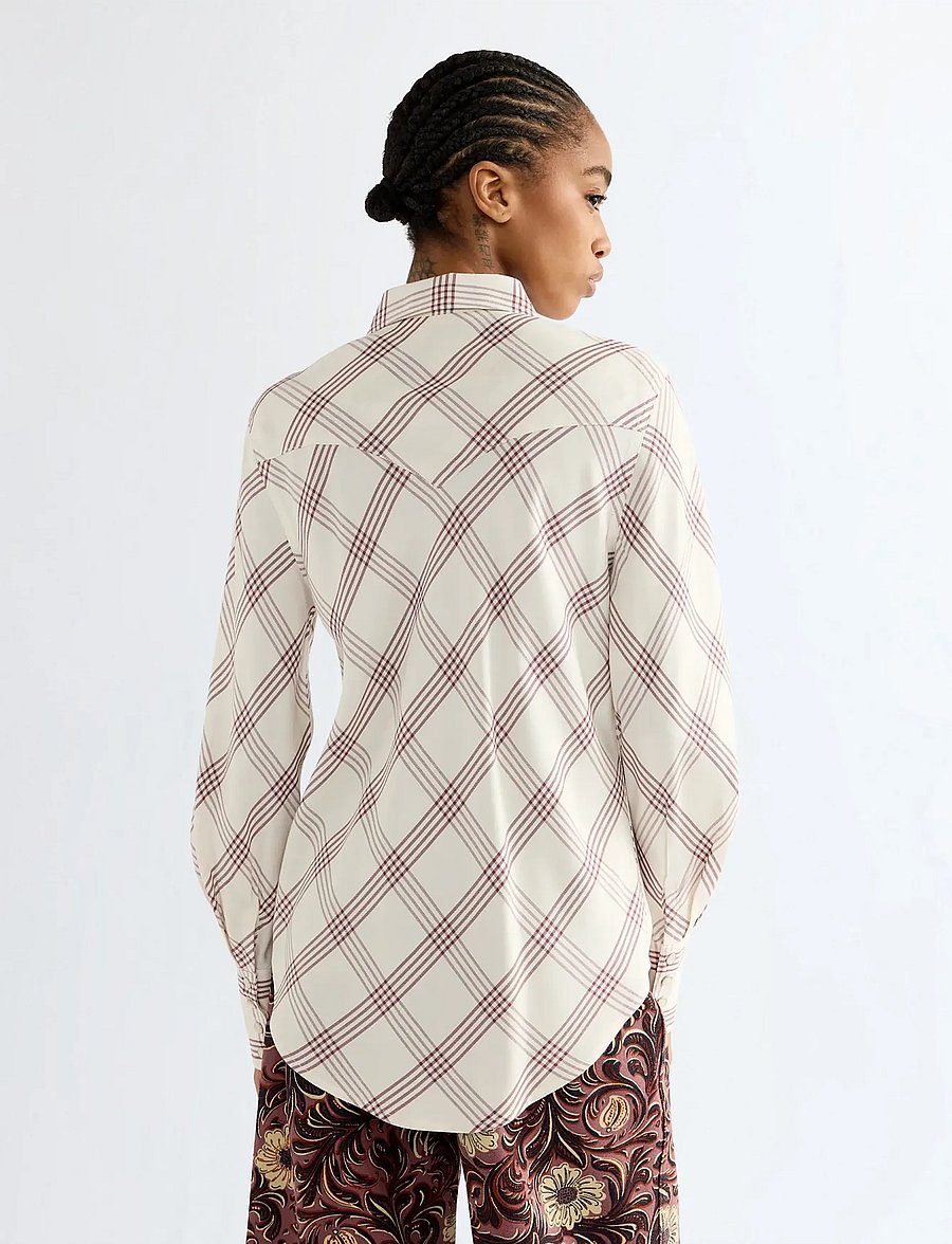 Wrangler - DRAMA COLLAR SHIRT - langärmlige hemden - bylthe - 4